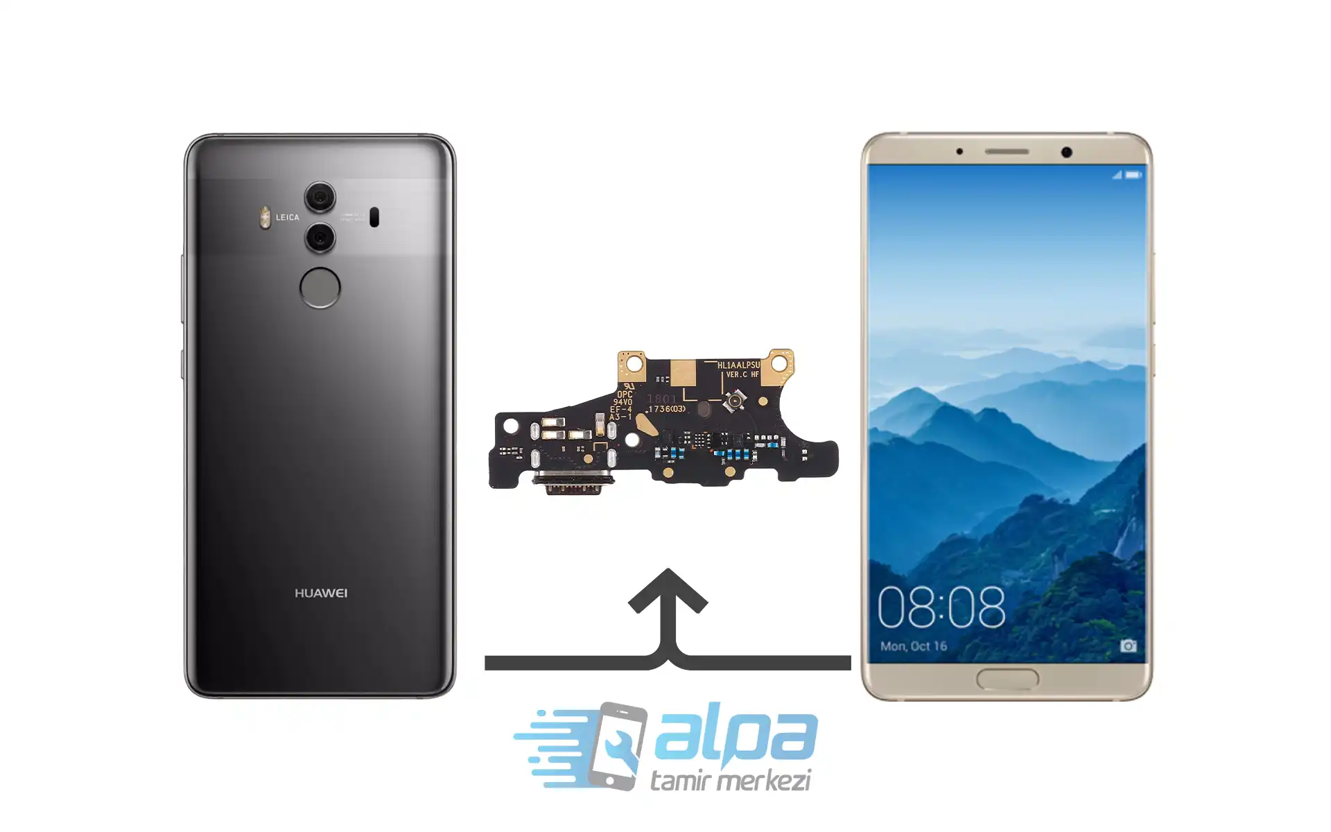 Huawei Mate 10 Şarj Soketi Değişimi Fiyatı