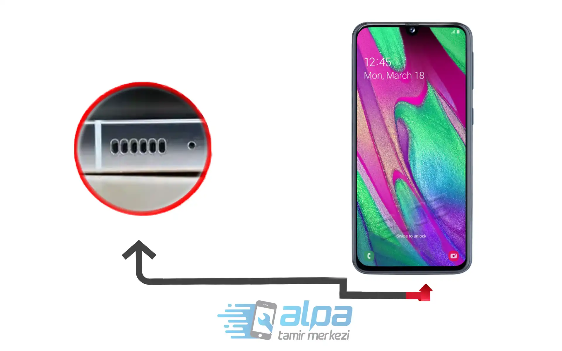 Samsung Galaxy A40 Hoparlör Değişimi Fiyatı