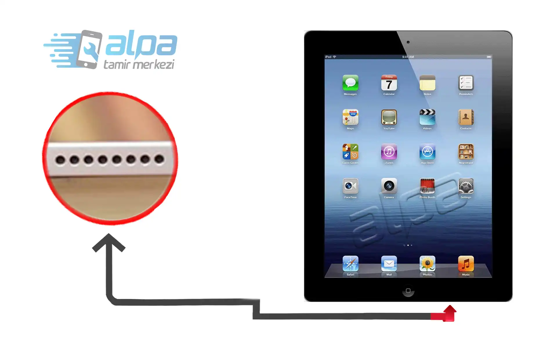 iPad 3 Hoparlör Değişimi Fiyatı