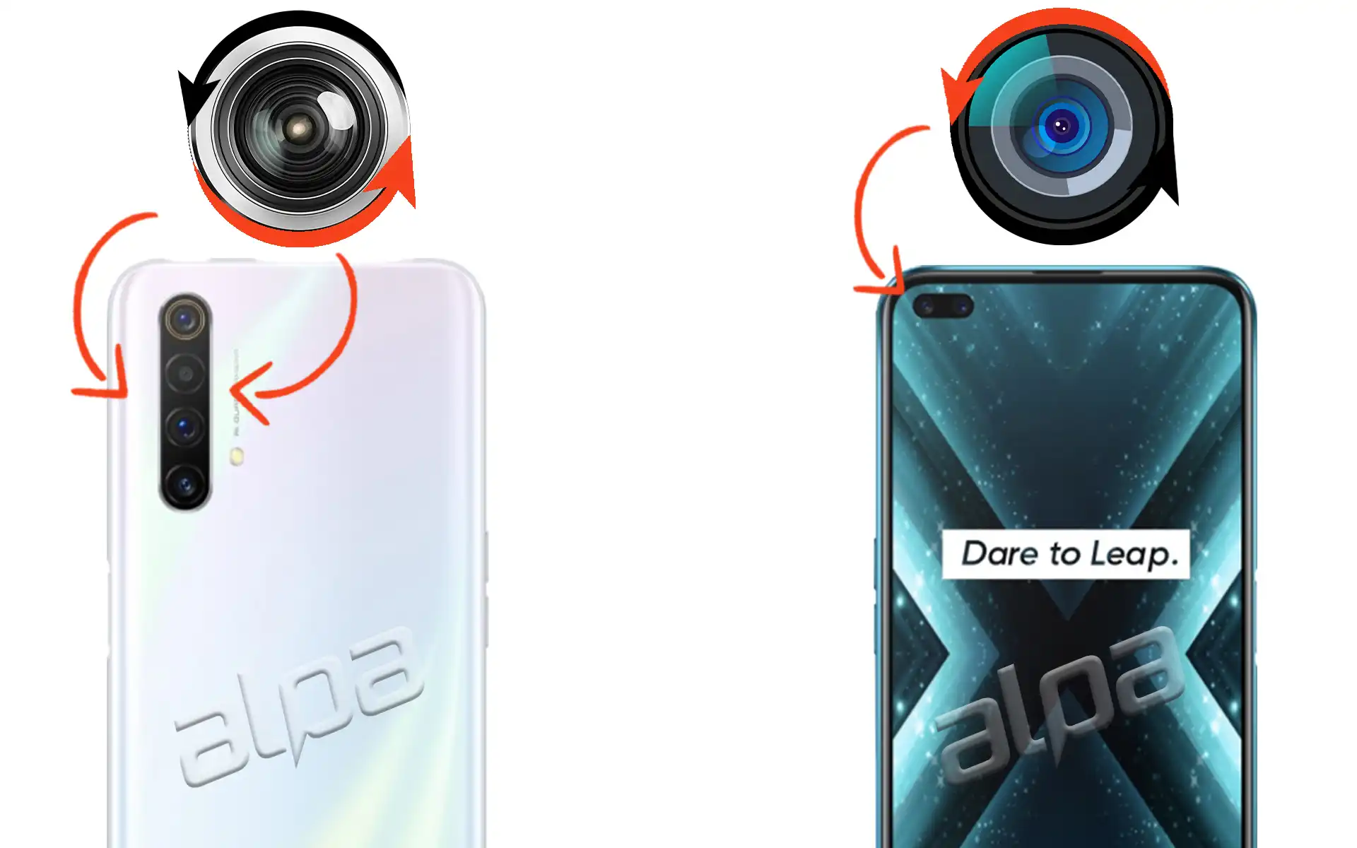 Realme X3 Ön, Arka Kamera Değişimi Fiyatı