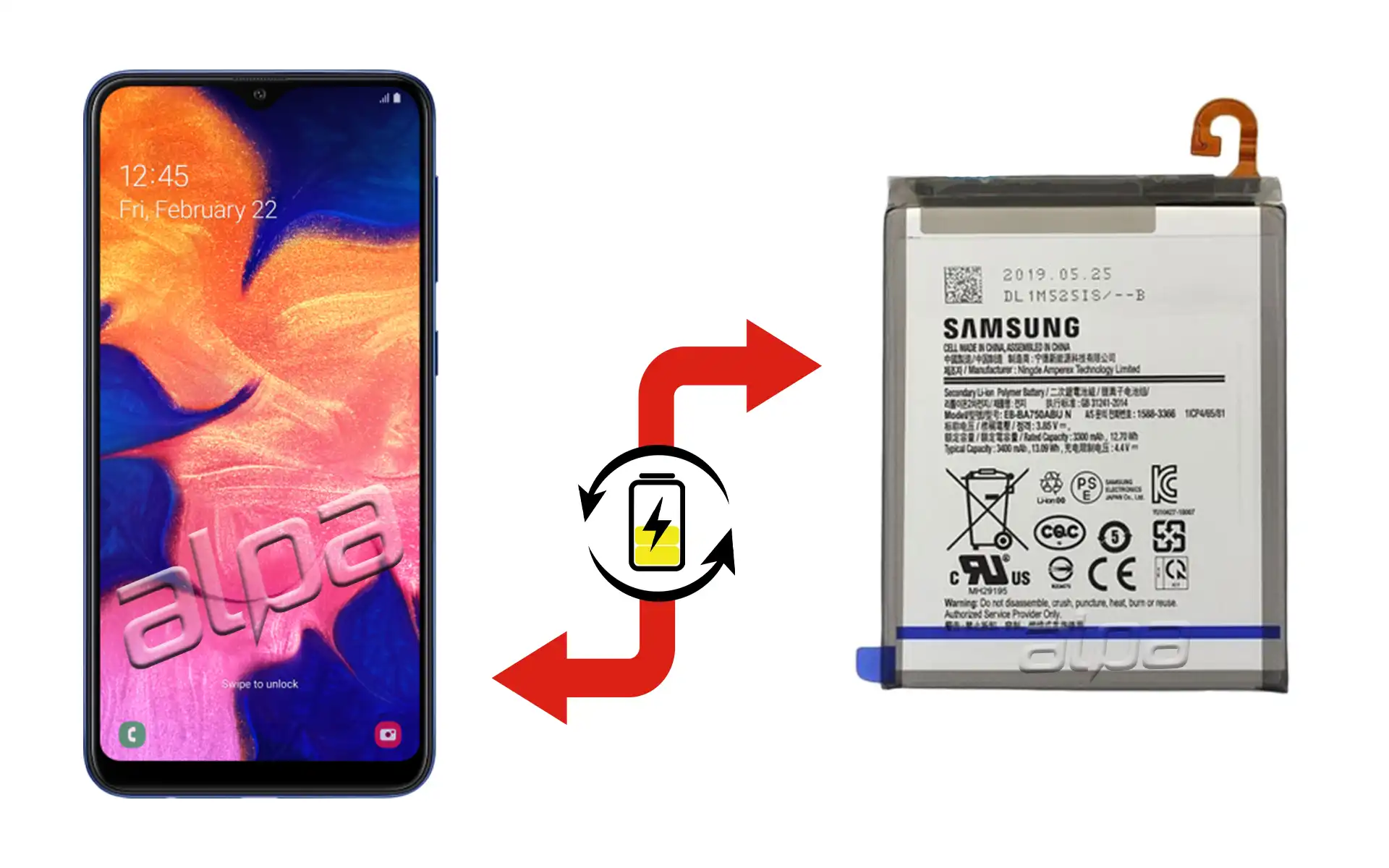 Samsung Galaxy A10 Batarya Değişimi Fiyatı