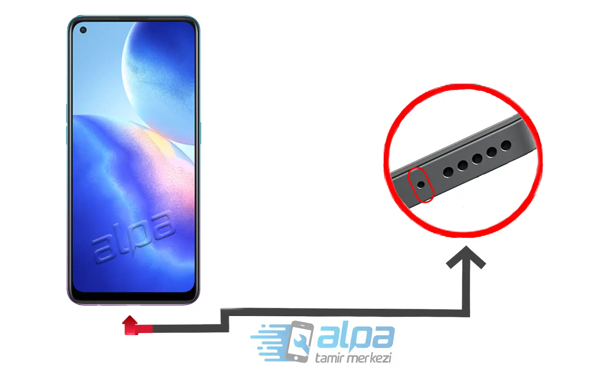 Oppo A94 5G Mikrofon Değişimi Fiyatı