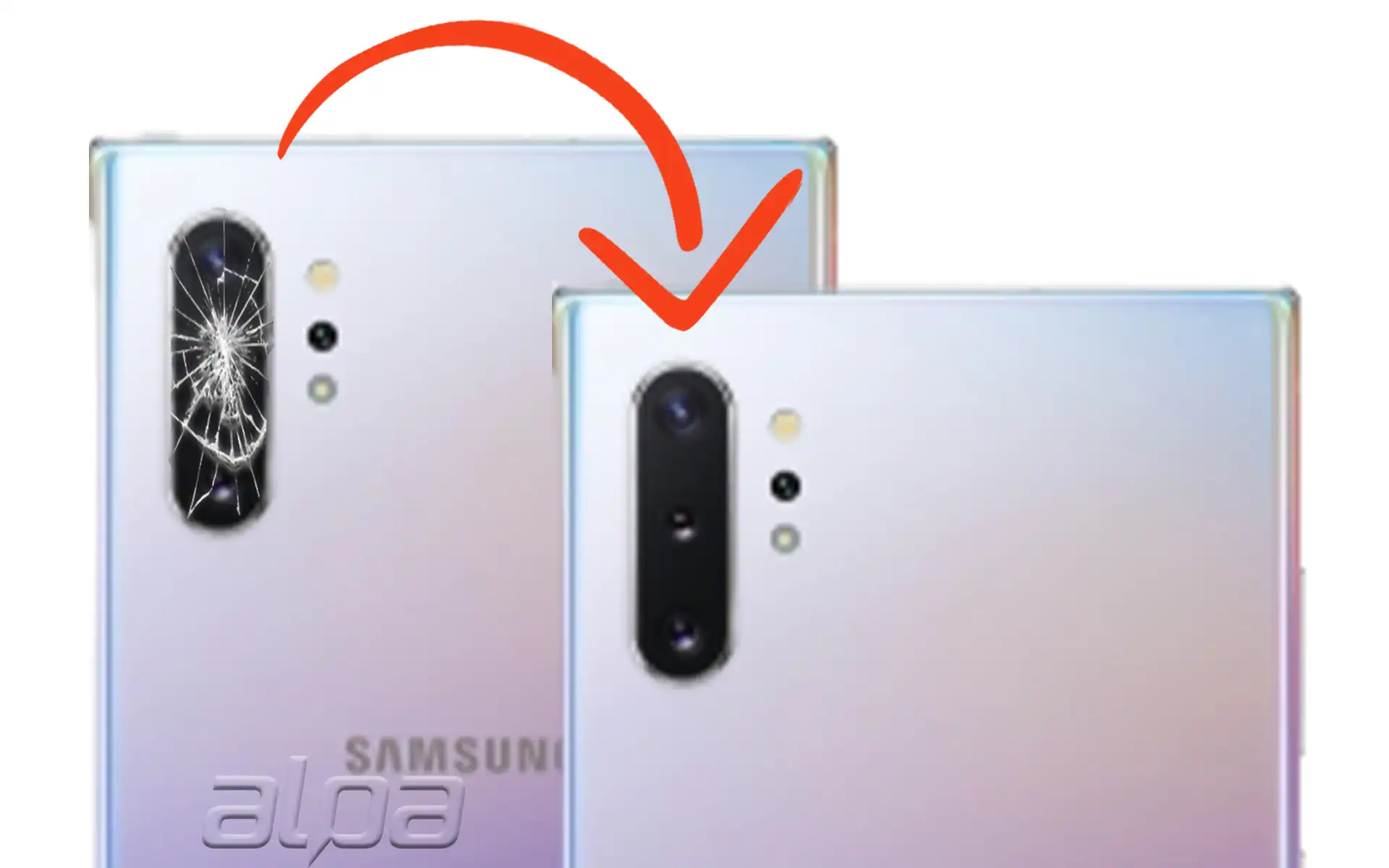 Samsung Note 10 Plus Kamera Camı Değişimi Fiyatı