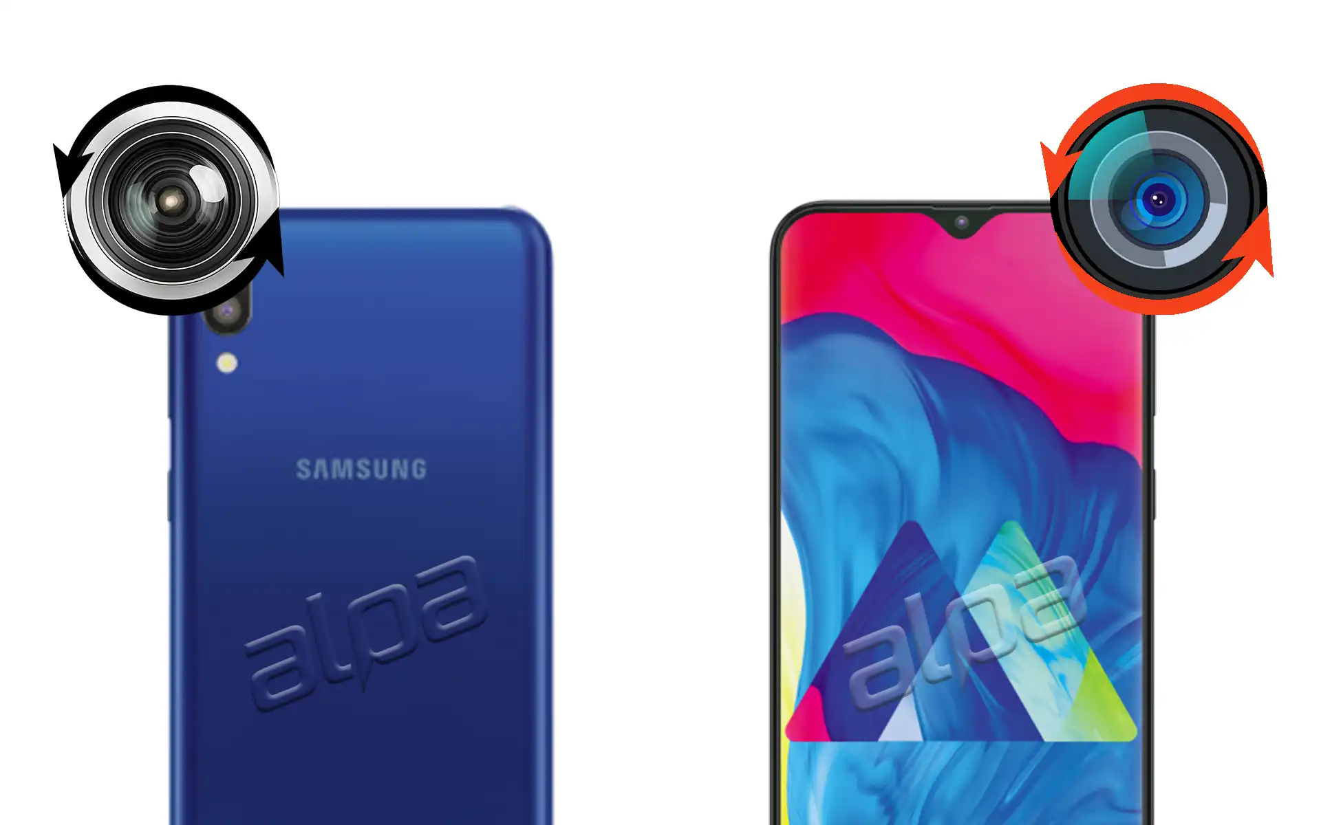 Samsung Galaxy M10 Ön, Arka Kamera Değişimi Fiyatı