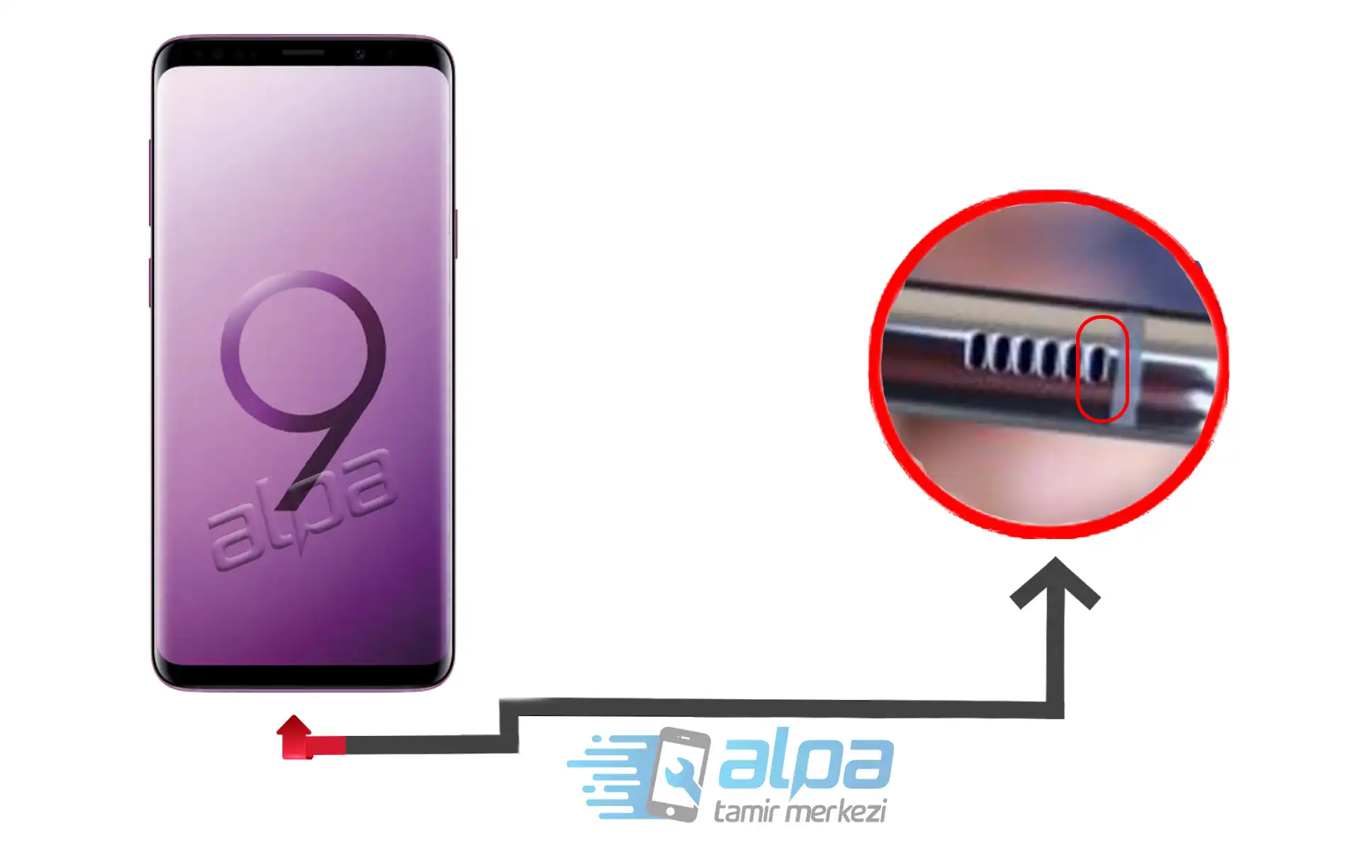 Samsung Galaxy S9 Plus Mikrofon Değişimi Fiyatı