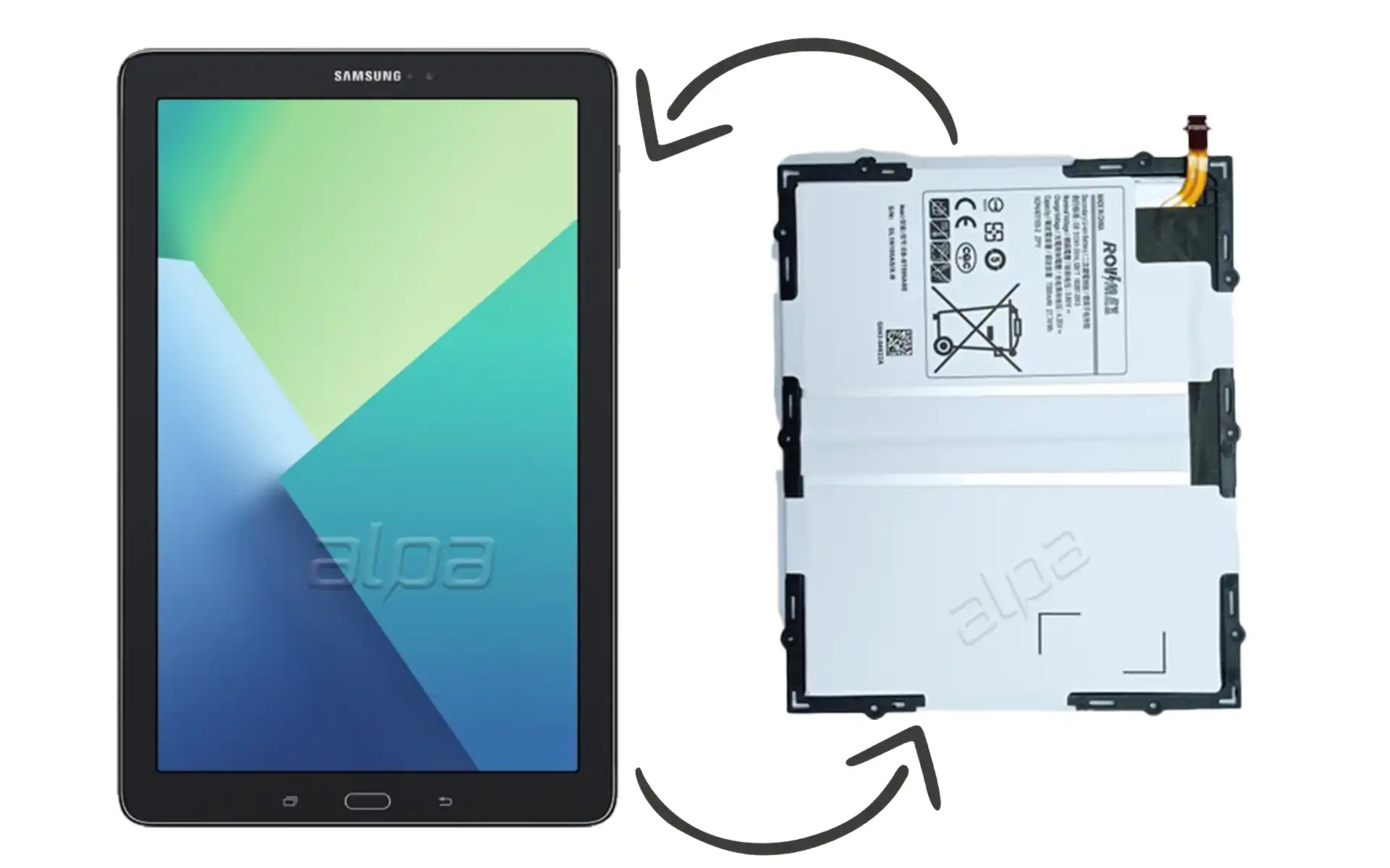 Samsung Galaxy Tab A S Pen SM-P580 Batarya Değişimi Fiyatı