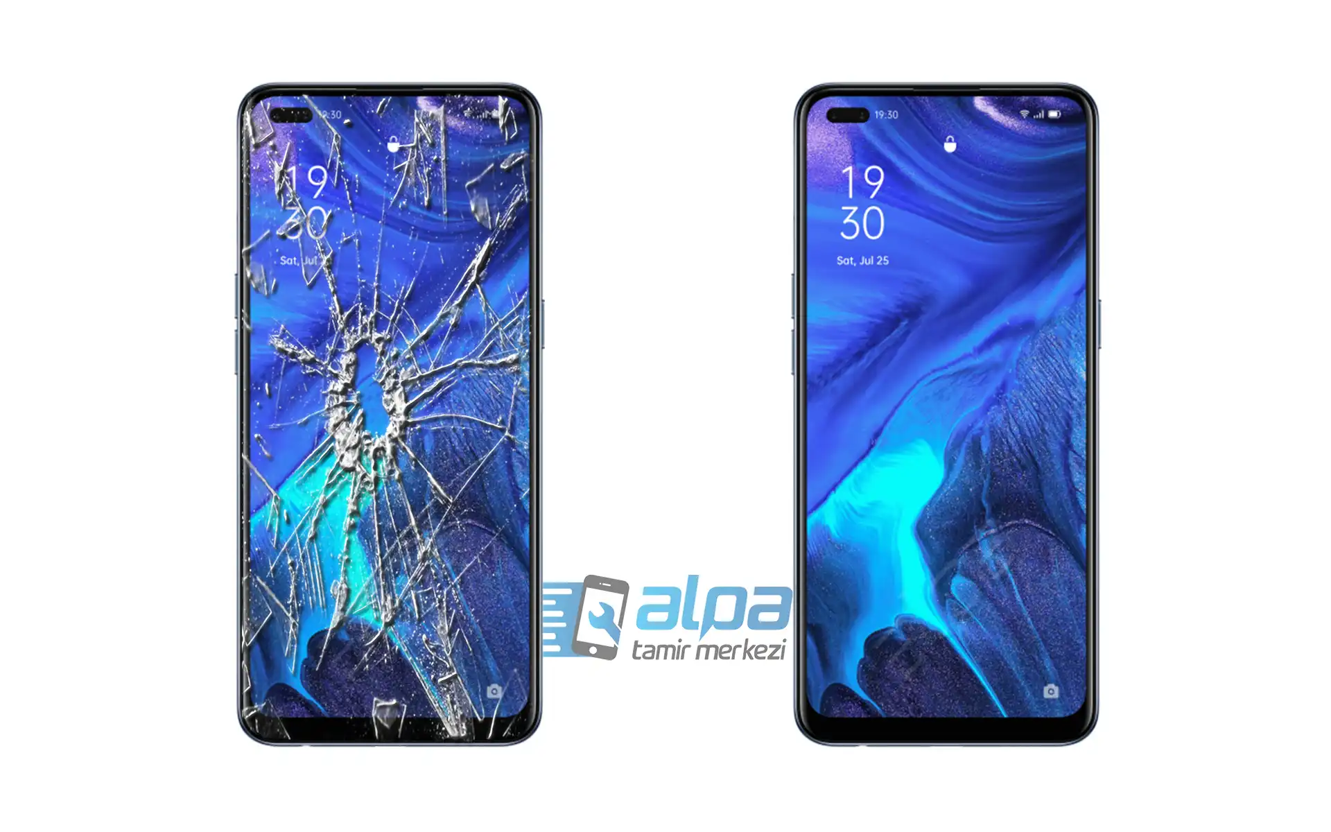 Oppo Reno4 Ön Cam Değişimi Fiyatı