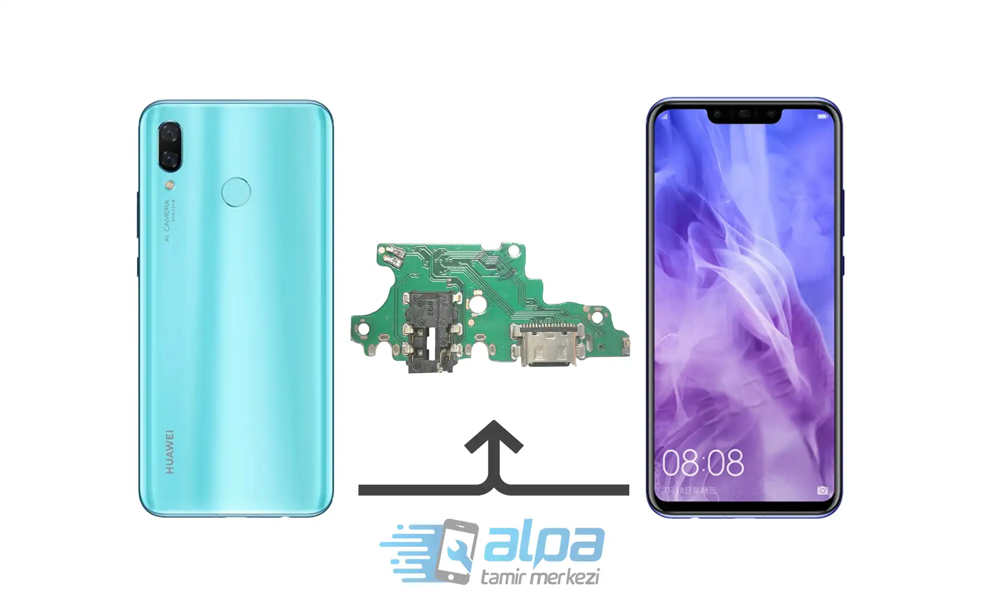 Huawei Nova 3 Şarj Soketi Değişimi Fiyatı