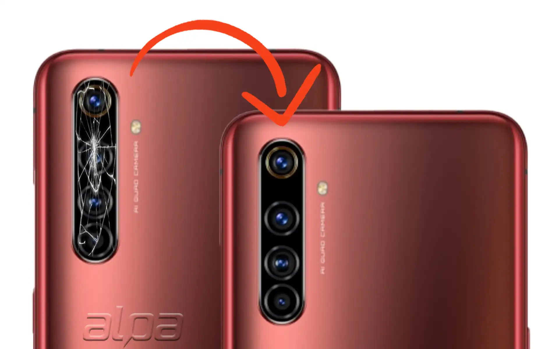 Realme X50 Pro Kamera Camı Değişimi Fiyatı