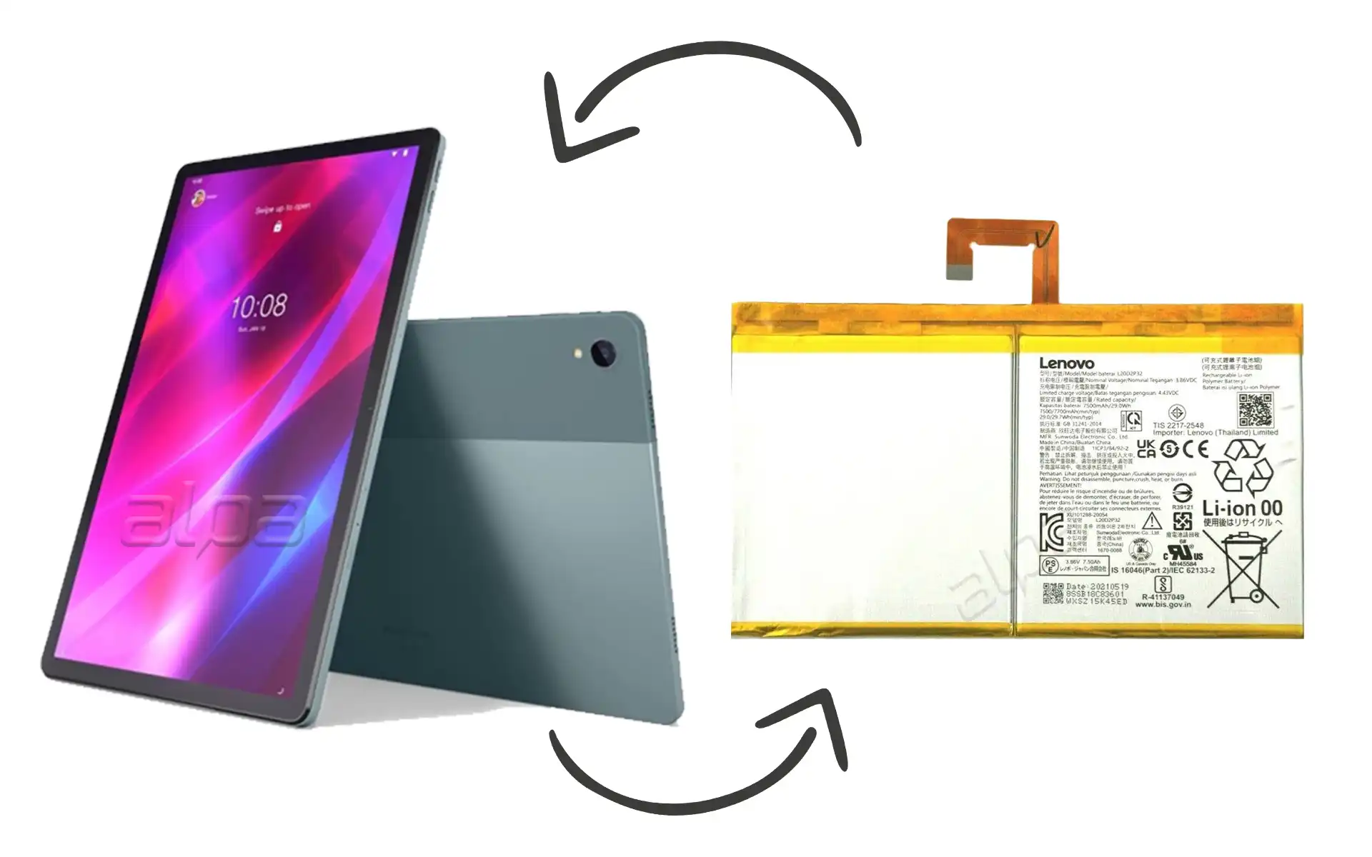 Lenovo Tab P11 Plus Batarya Değişimi Fiyatı