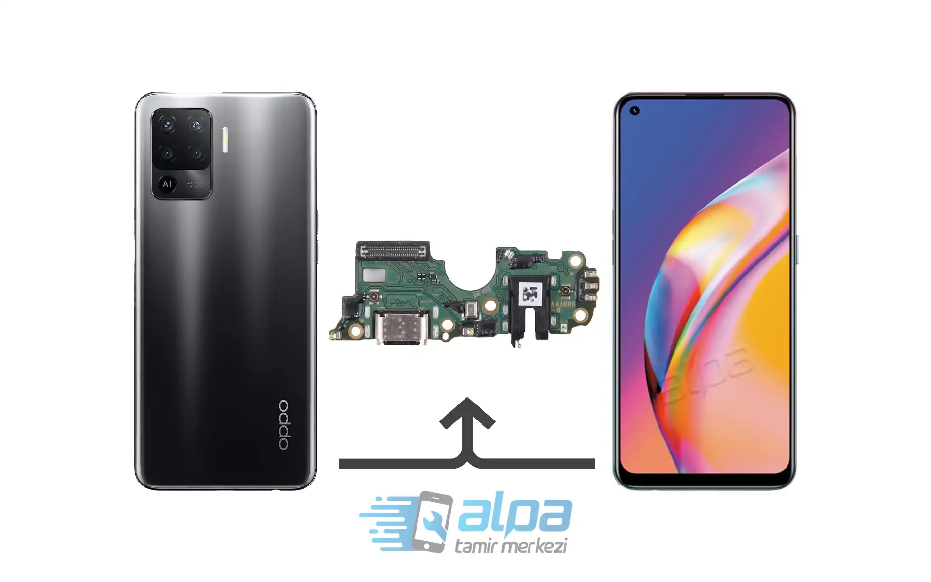 Oppo A94 Şarj Soketi Değişimi Fiyatı