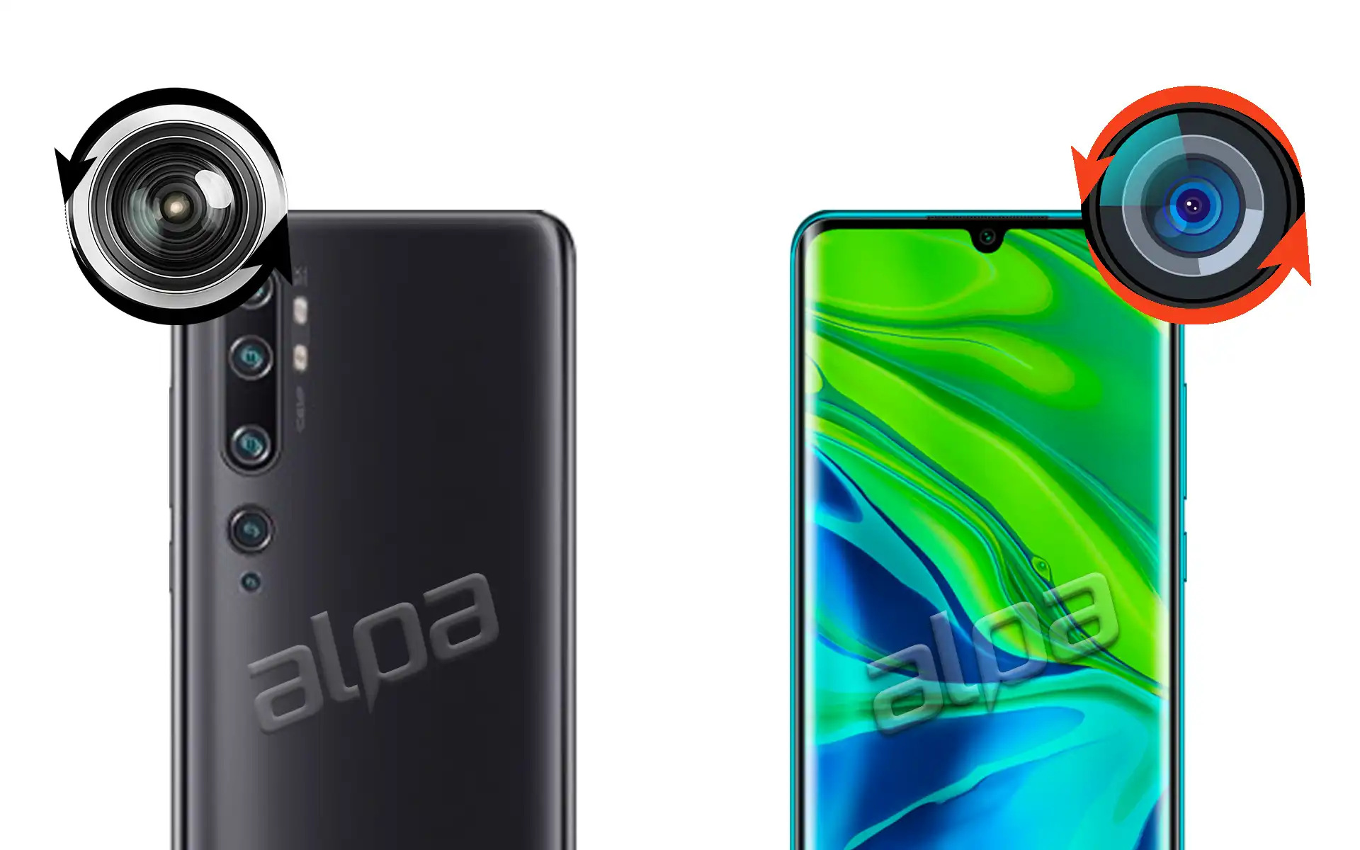 Xiaomi  Mi Note 10 Pro Ön, Arka Kamera DeğişimiFiyatı