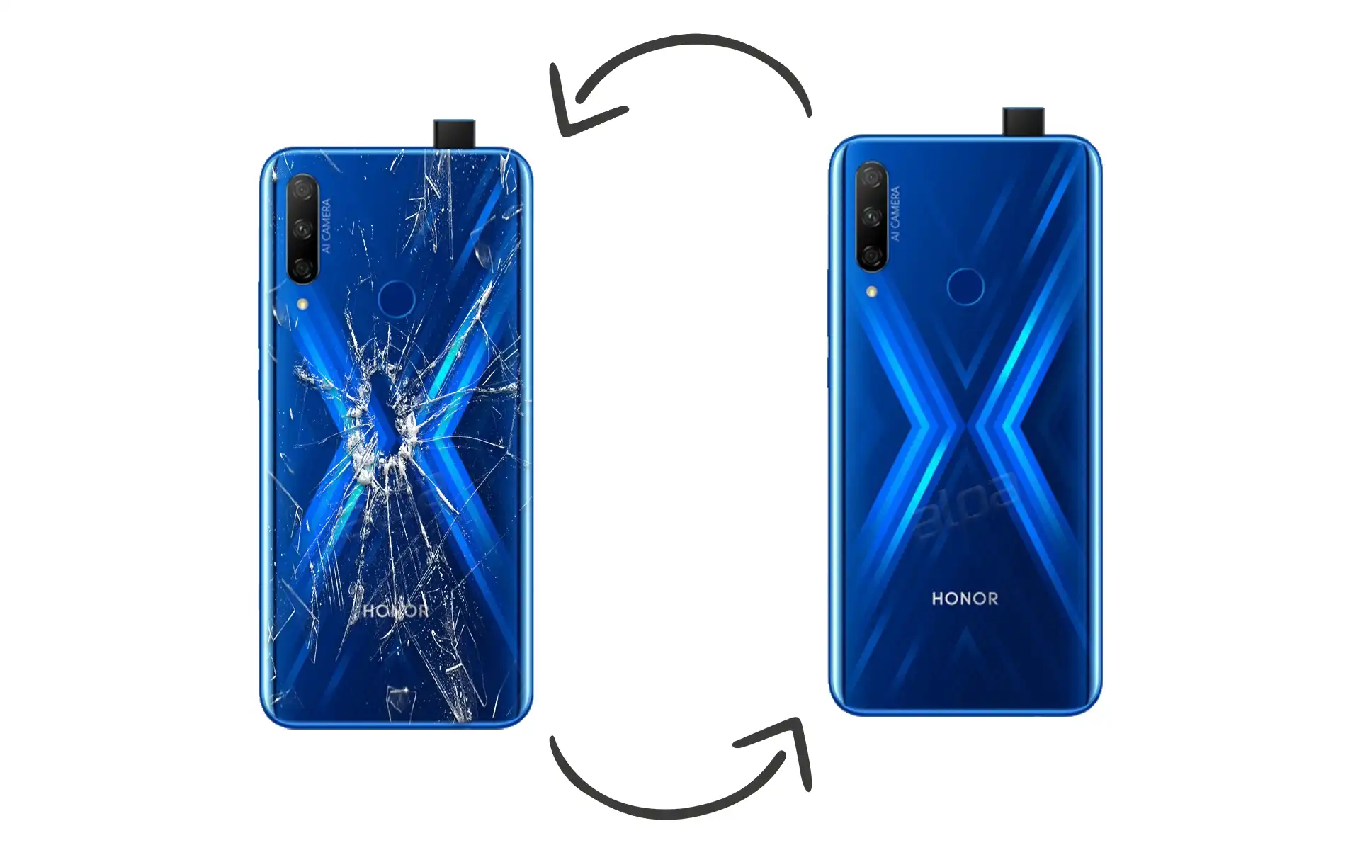 Honor 9X Arka Cam Değişimi Fiyatı