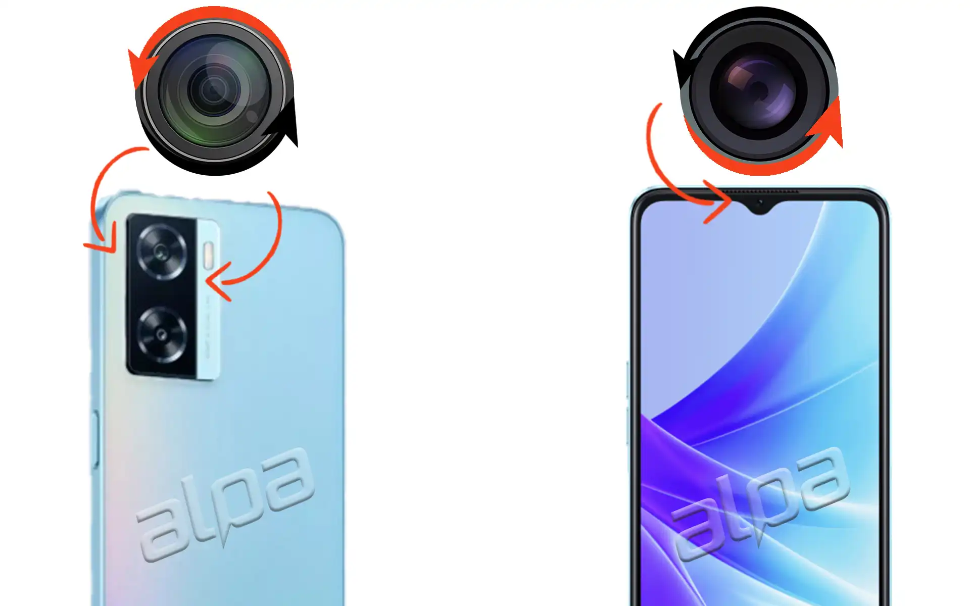 Oppo A57s Ön, Arka Kamera Değişimi Fiyatı