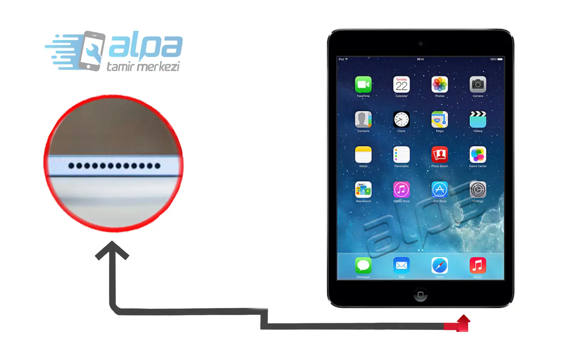 iPad mini 2 Hoparlör Değişimi Fiyatı