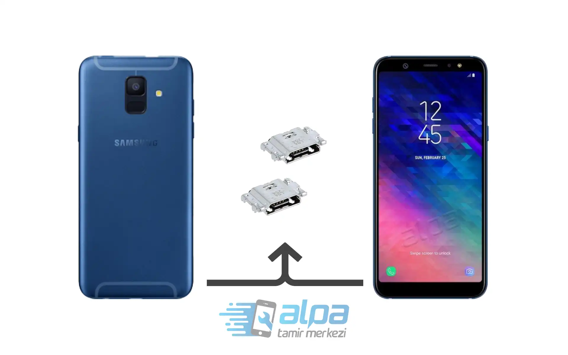 Samsung Galaxy A6 Şarj Soketi Değişimi Fiyatı