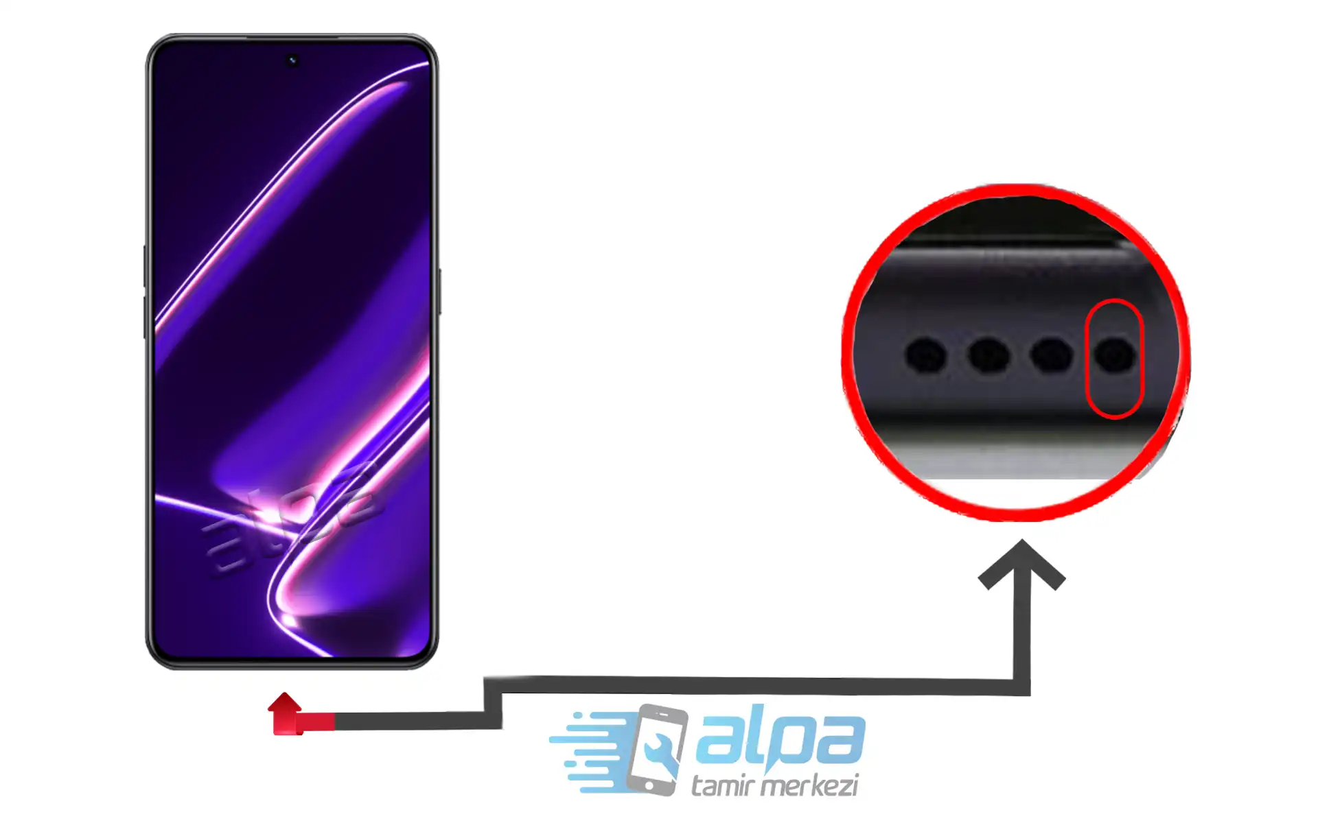 Realme GT Neo 5 SE  Mikrofon Değişimi Fiyatı