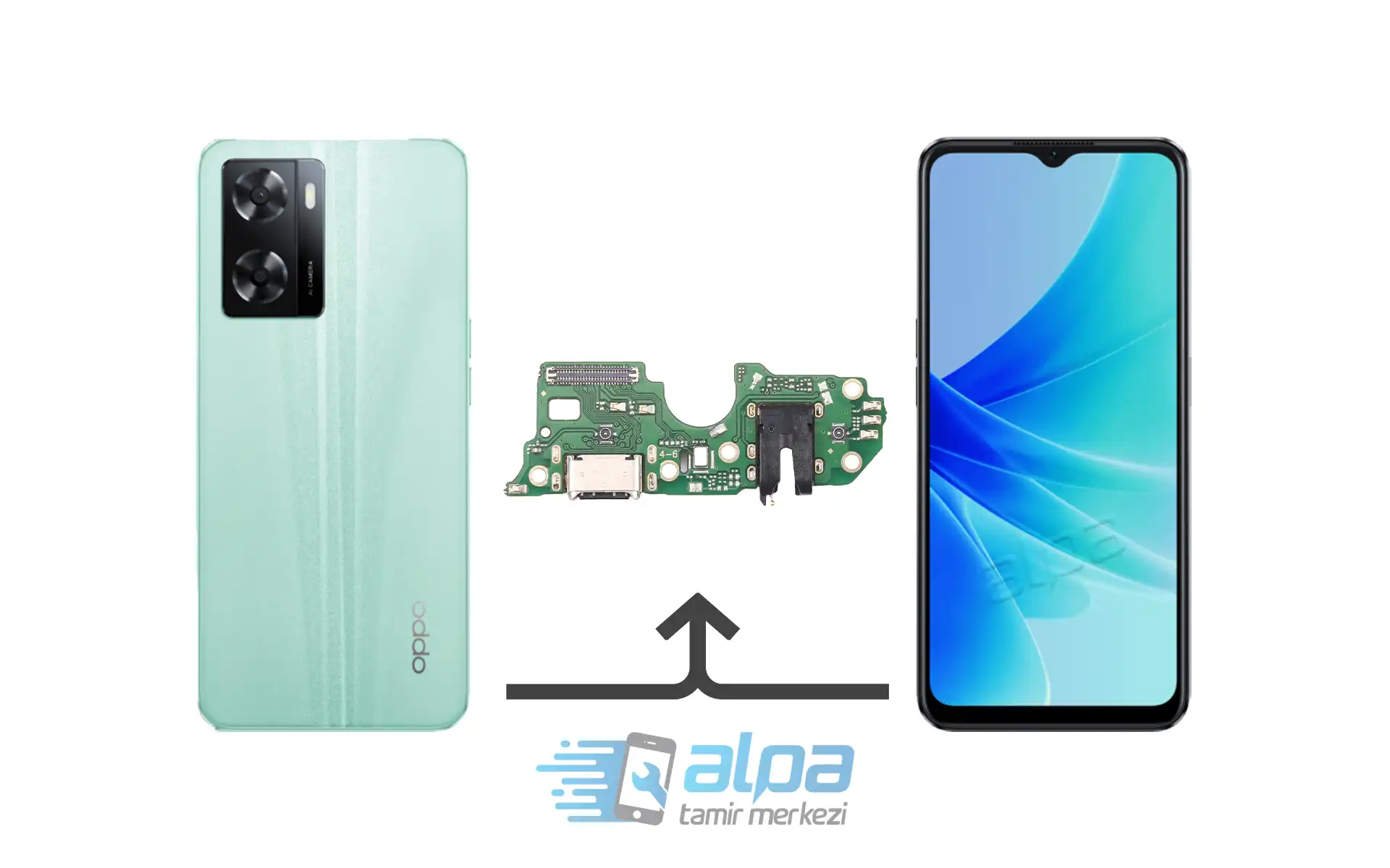 Oppo A57 Şarj Soketi Değişimi Fiyatı