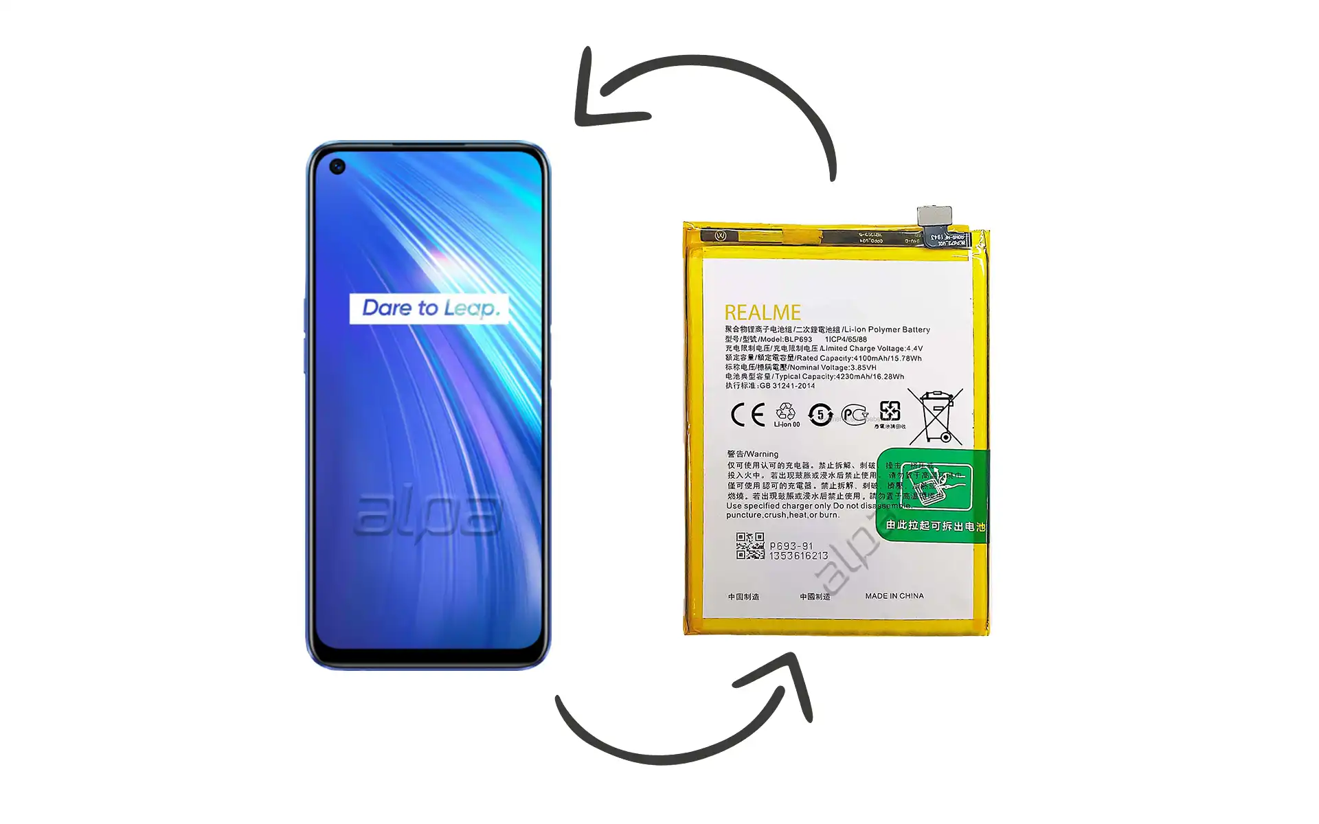 Realme 6 Batarya Değişimi Fiyatı