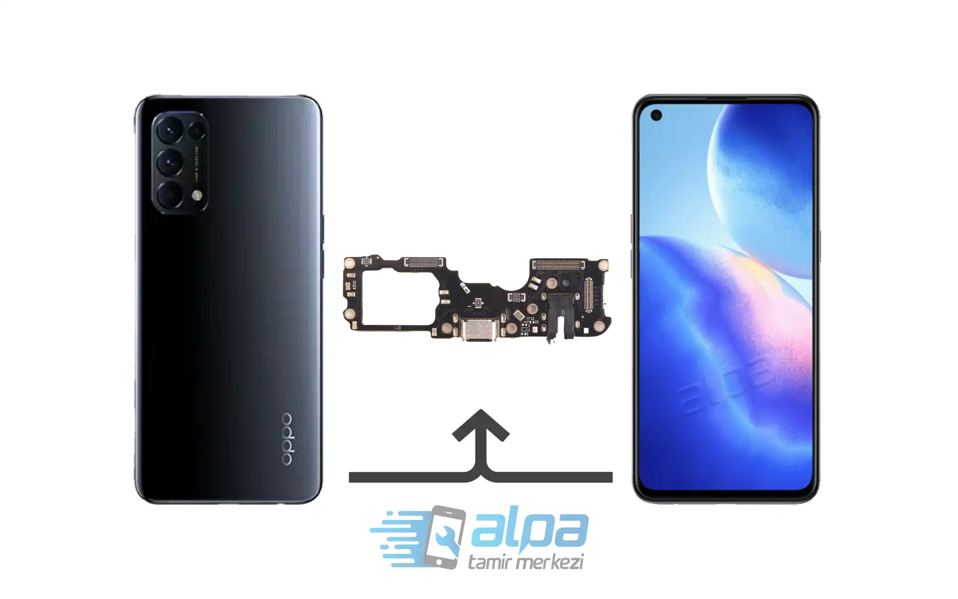 Oppo Reno 5 Şarj Soketi Değişimi  Fiyatı