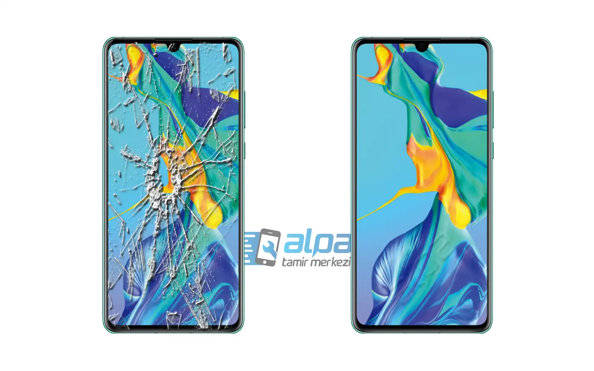 Huawei P30 Ön Cam Değişimi Fiyatı