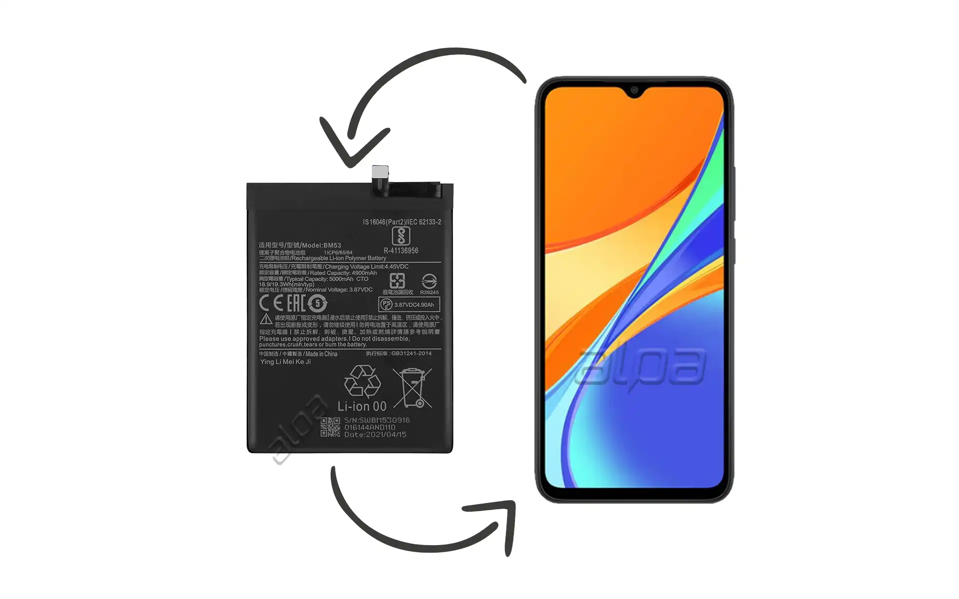 Redmi 9C Batarya Değişimi Fiyatı