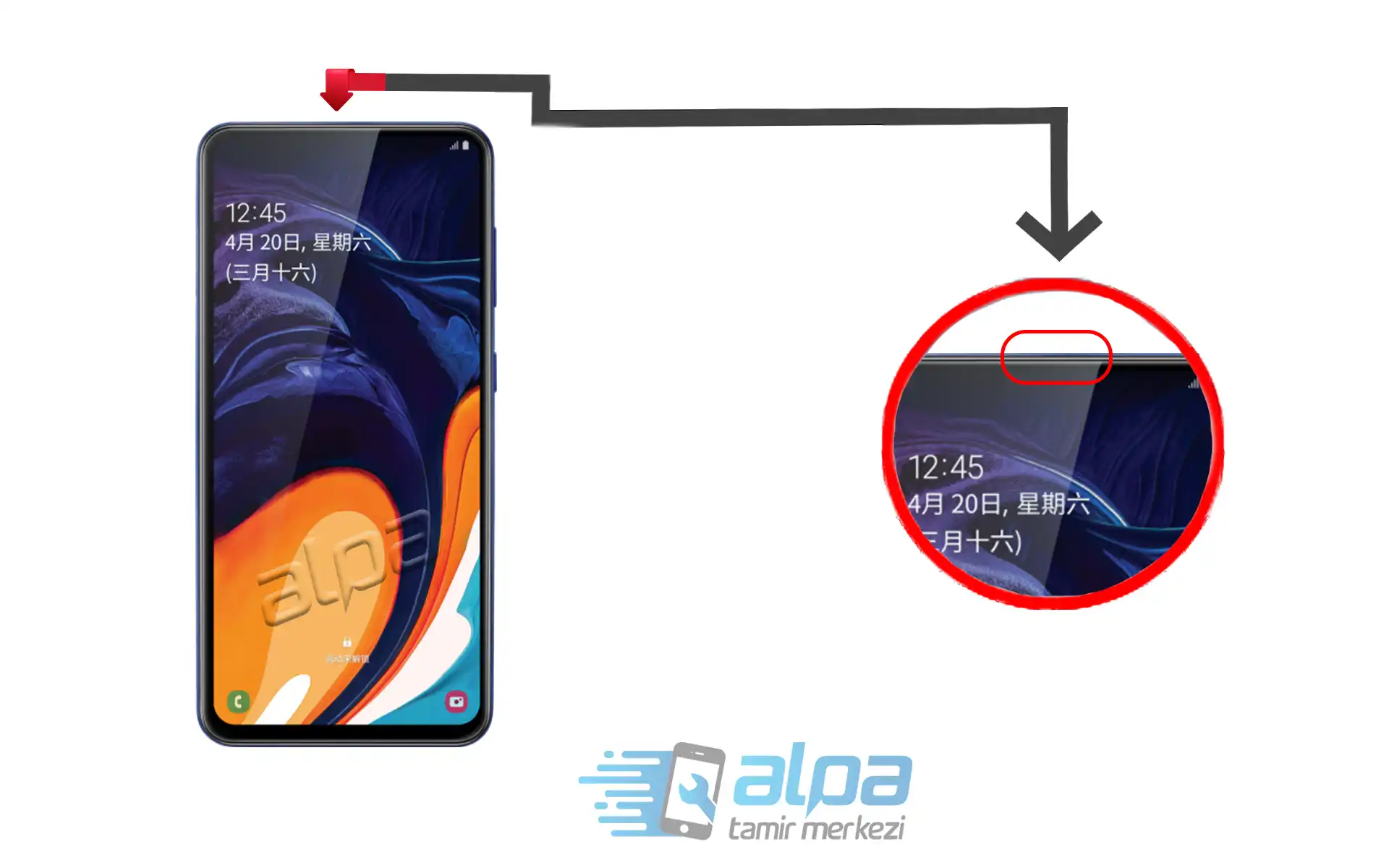 Samsung Galaxy A60 Ahize Değişimi Fiyatı