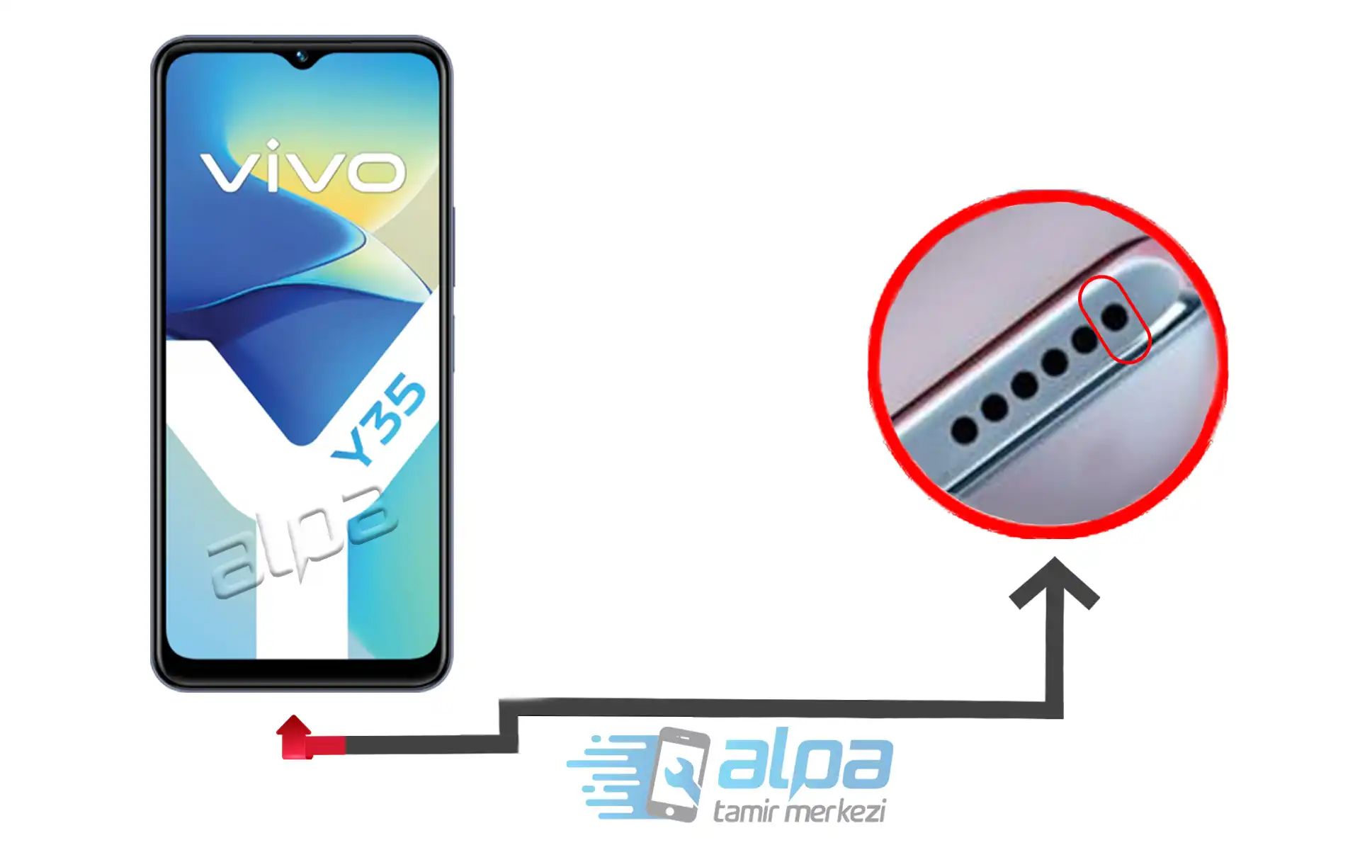 Vivo Y35 Mikrofon Değişimi Fiyatı