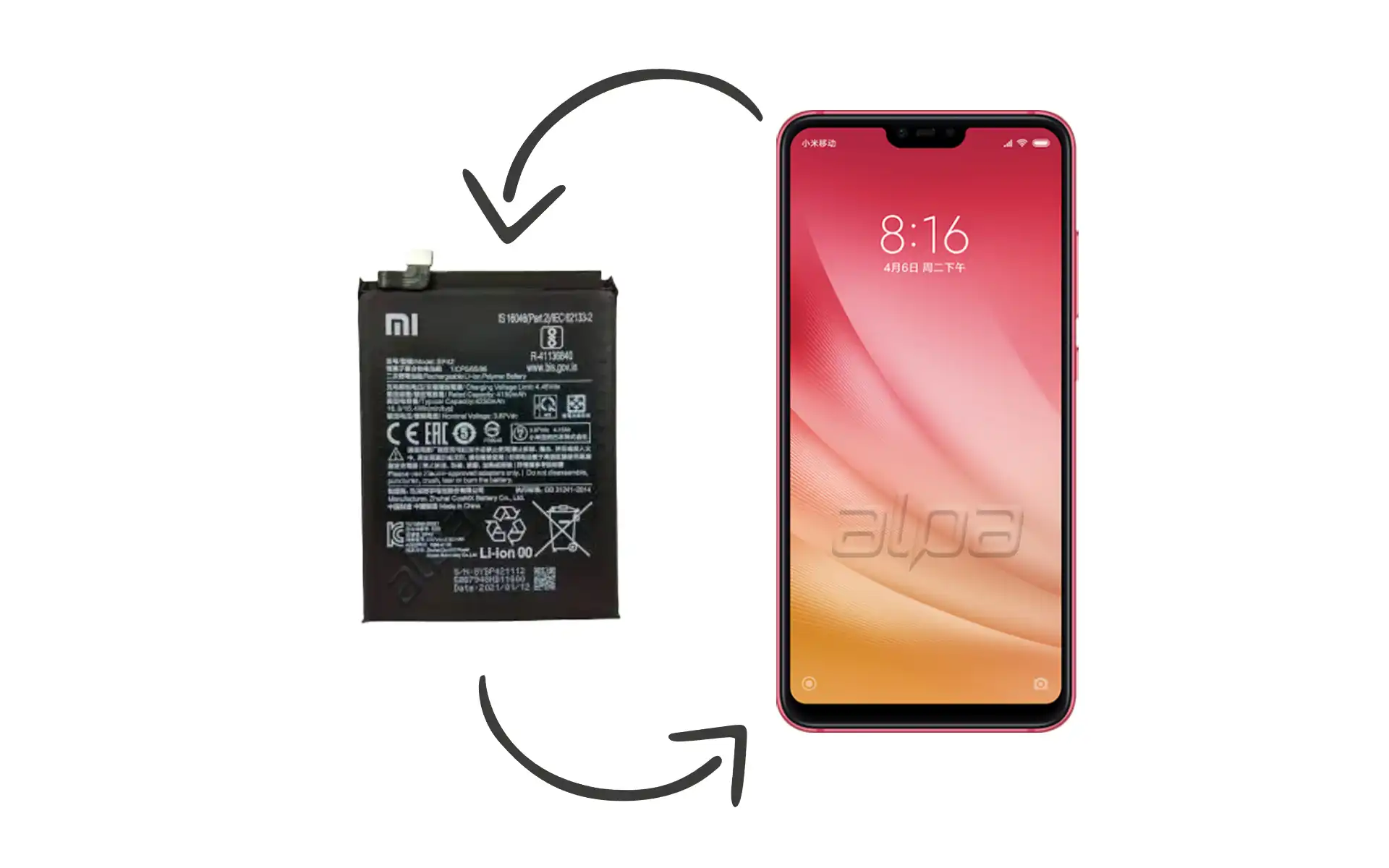 Xiaomi Mi 8 Lite Batarya Değişimi Fiyatı