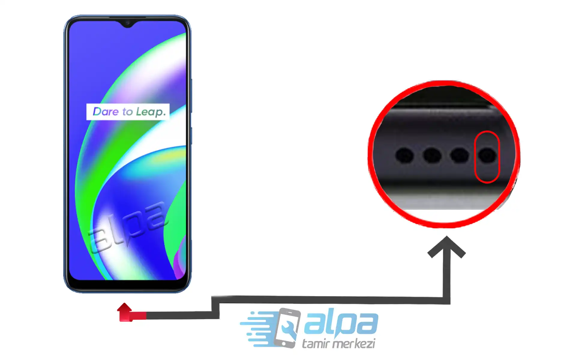 Realme C12 Mikrofon Değişimi Fiyatı