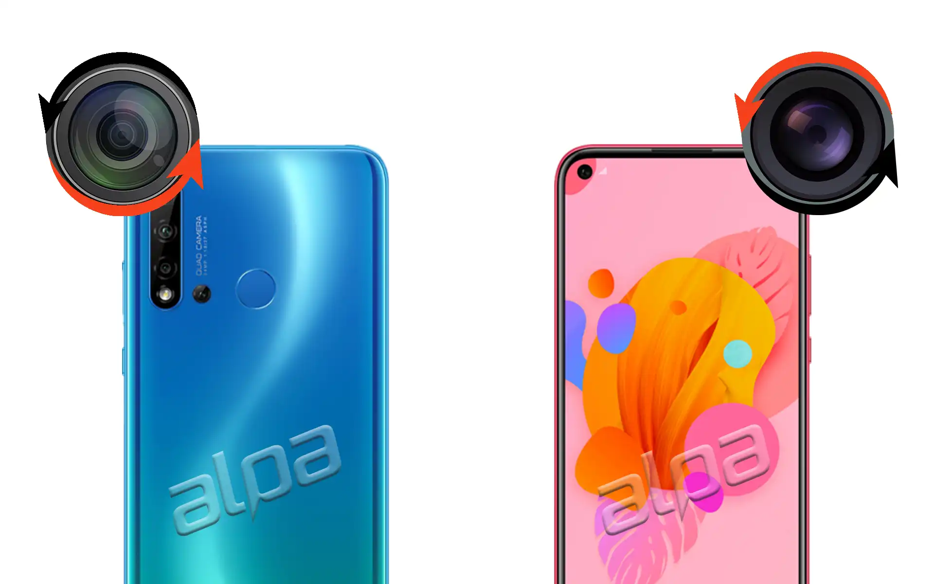 Huawei Nova 5i Ön, Arka Kamera Değişimi Fiyatı