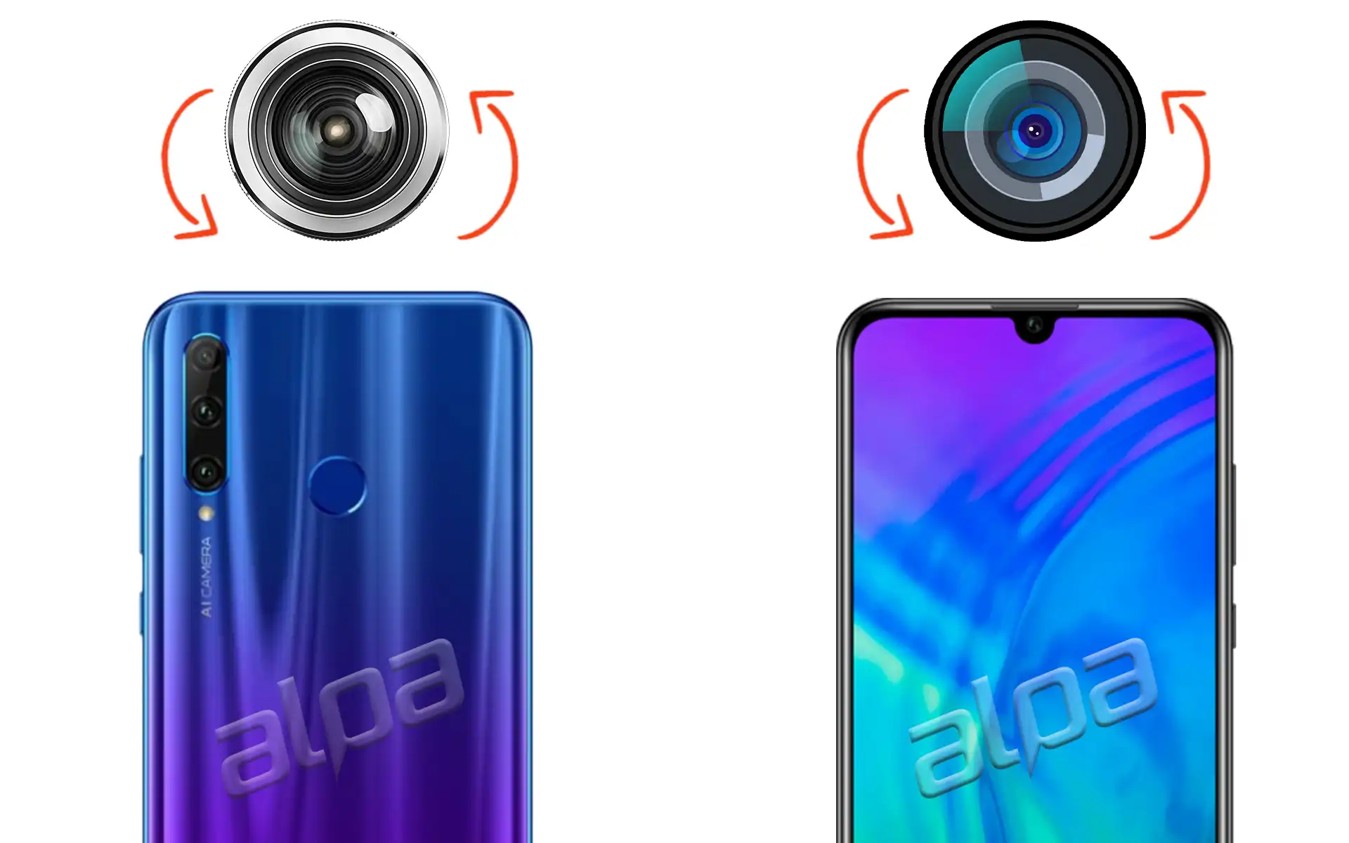 Honor 20 Lite Ön, Arka Kamera Değişimi Fiyatı