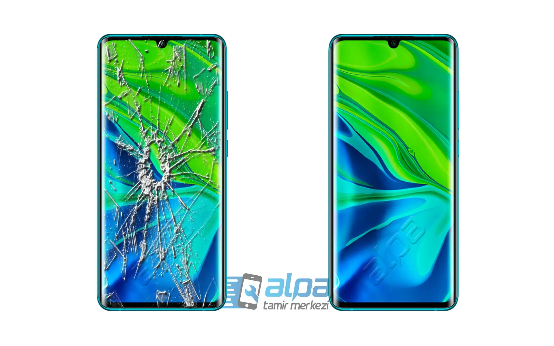 Xiaomi Mi Note 10 Pro Ön Cam Değişimi Fiyatı