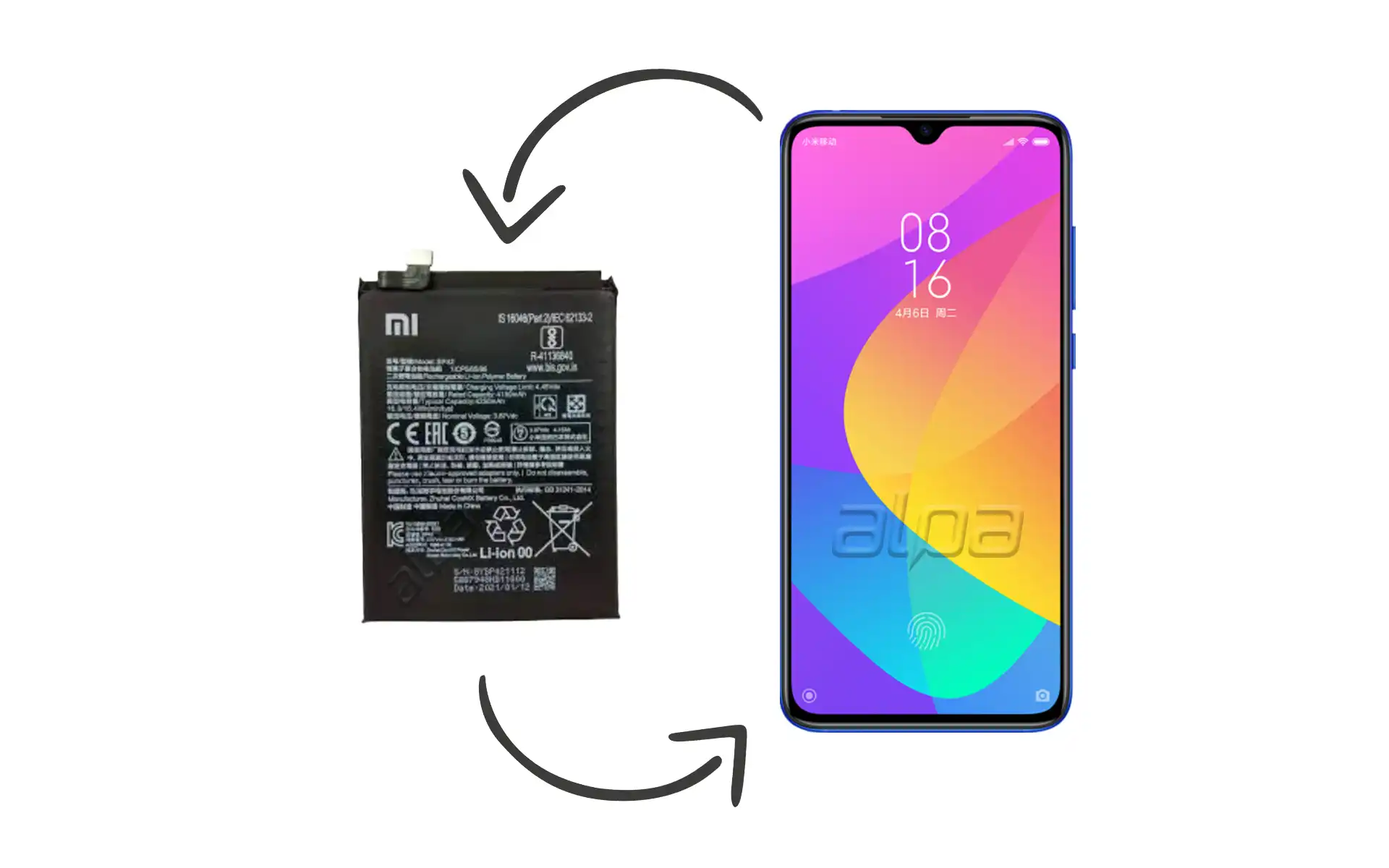 Xiaomi Mi 9 Lite Batarya Değişimi Fiyatı