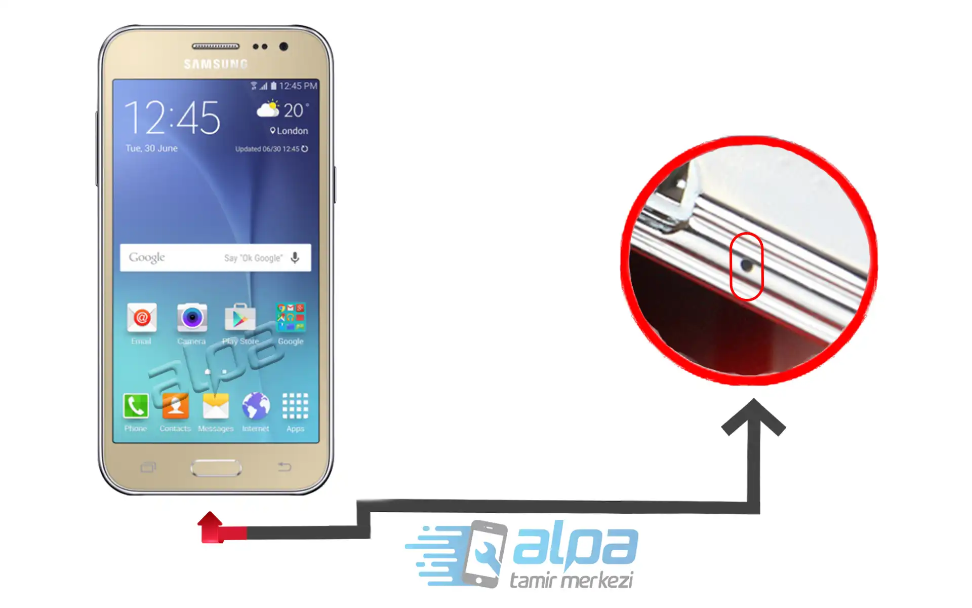 Samsung Galaxy J2 Mikrofon Değişimi Fiyatı