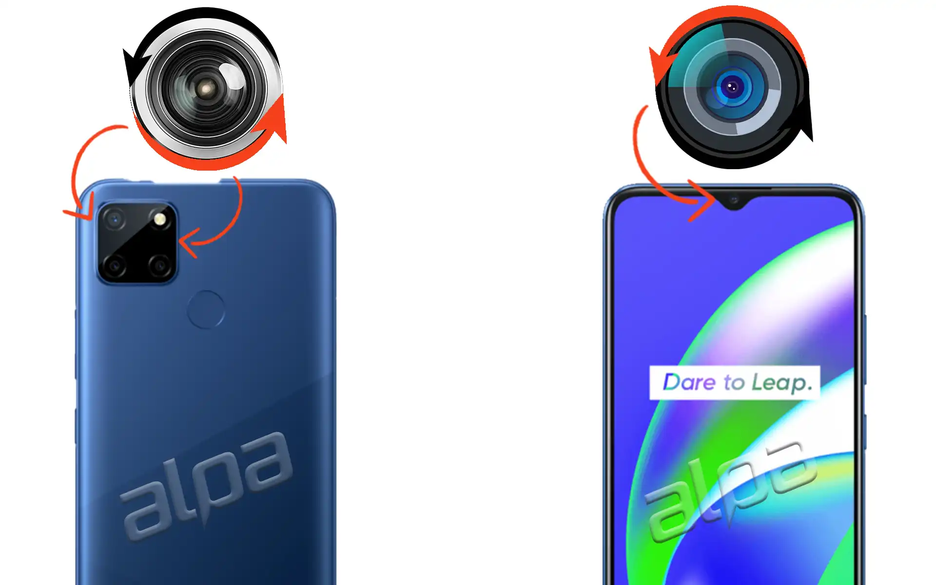 Realme C12 Ön, Arka Kamera Değişimi Fiyatı