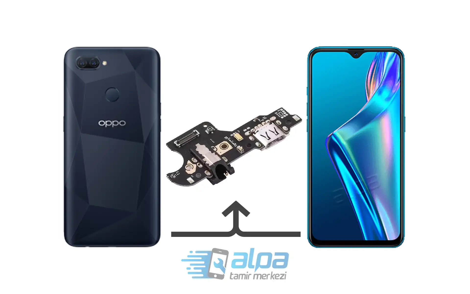 Oppo A12 Şarj Soketi Değişimi Fiyatı