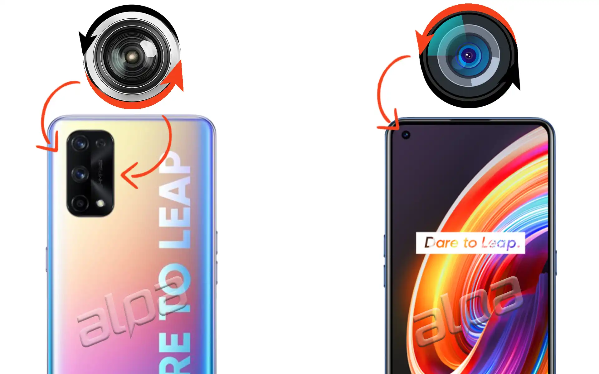 Realme X7 Pro Ön, Arka Kamera Değişimi Fiyatı