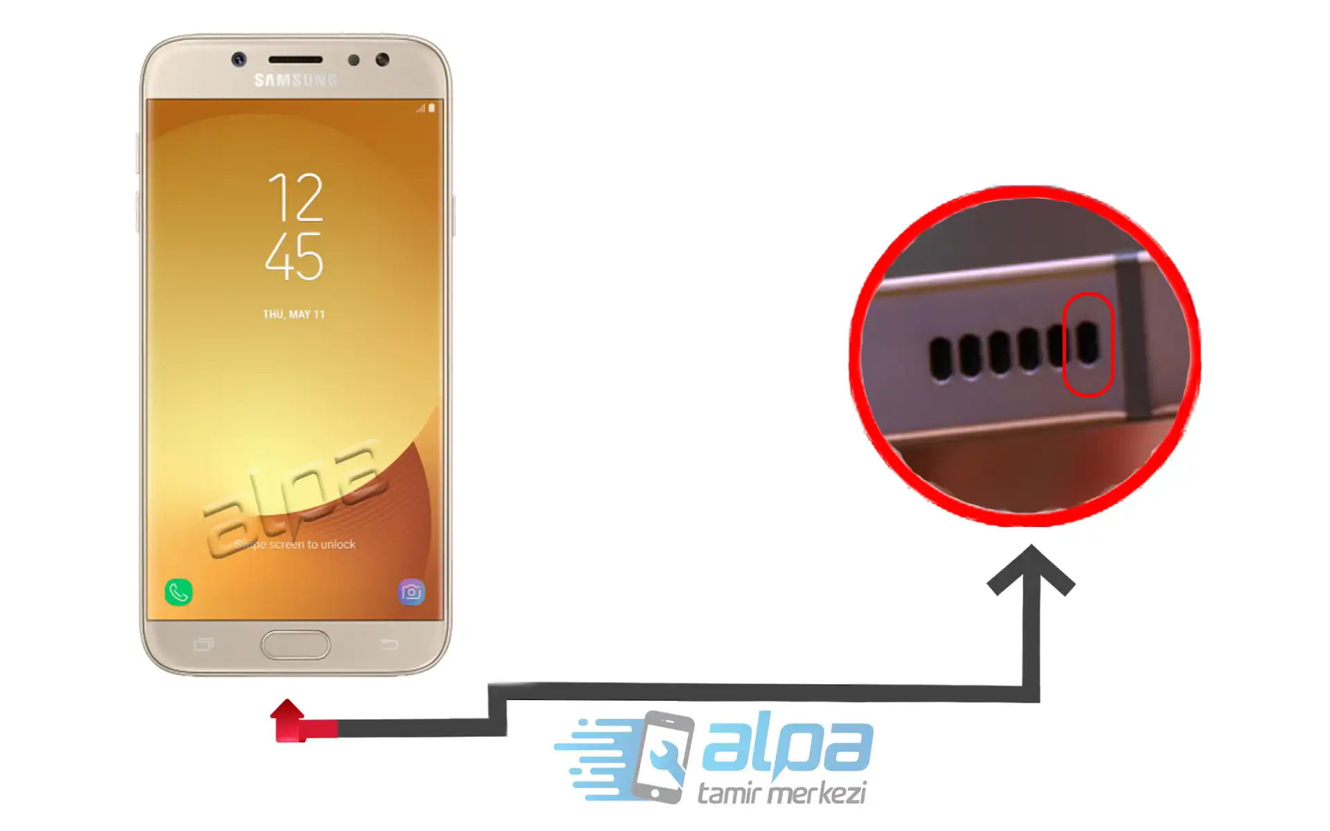 Samsung Galaxy J7 Pro Mikrofon Değişimi Fiyatı