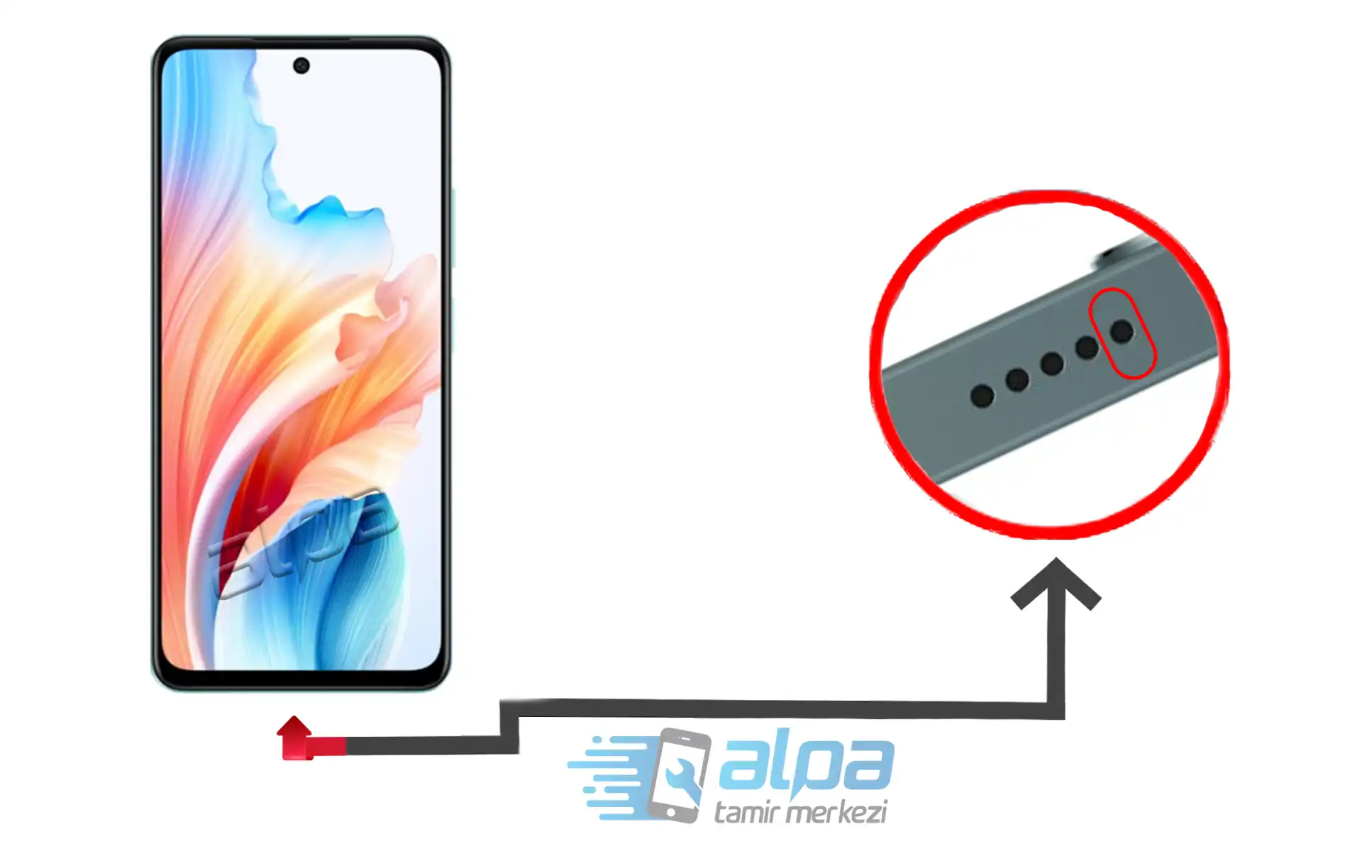 Oppo A79 5G Mikrofon Değişimi Fiyatı