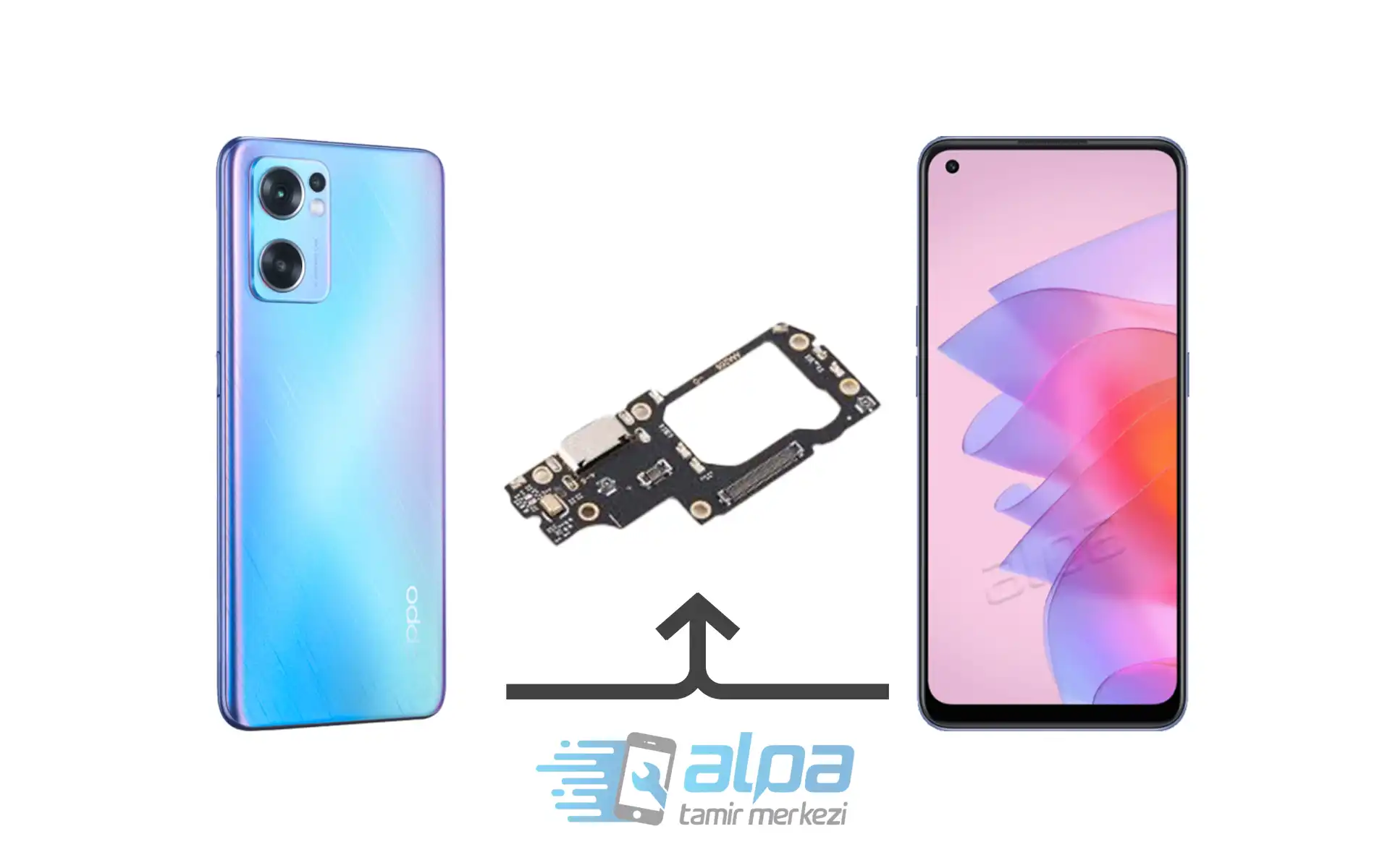 Oppo Reno 7 SE Şarj Soketi Değişimi Fiyatı