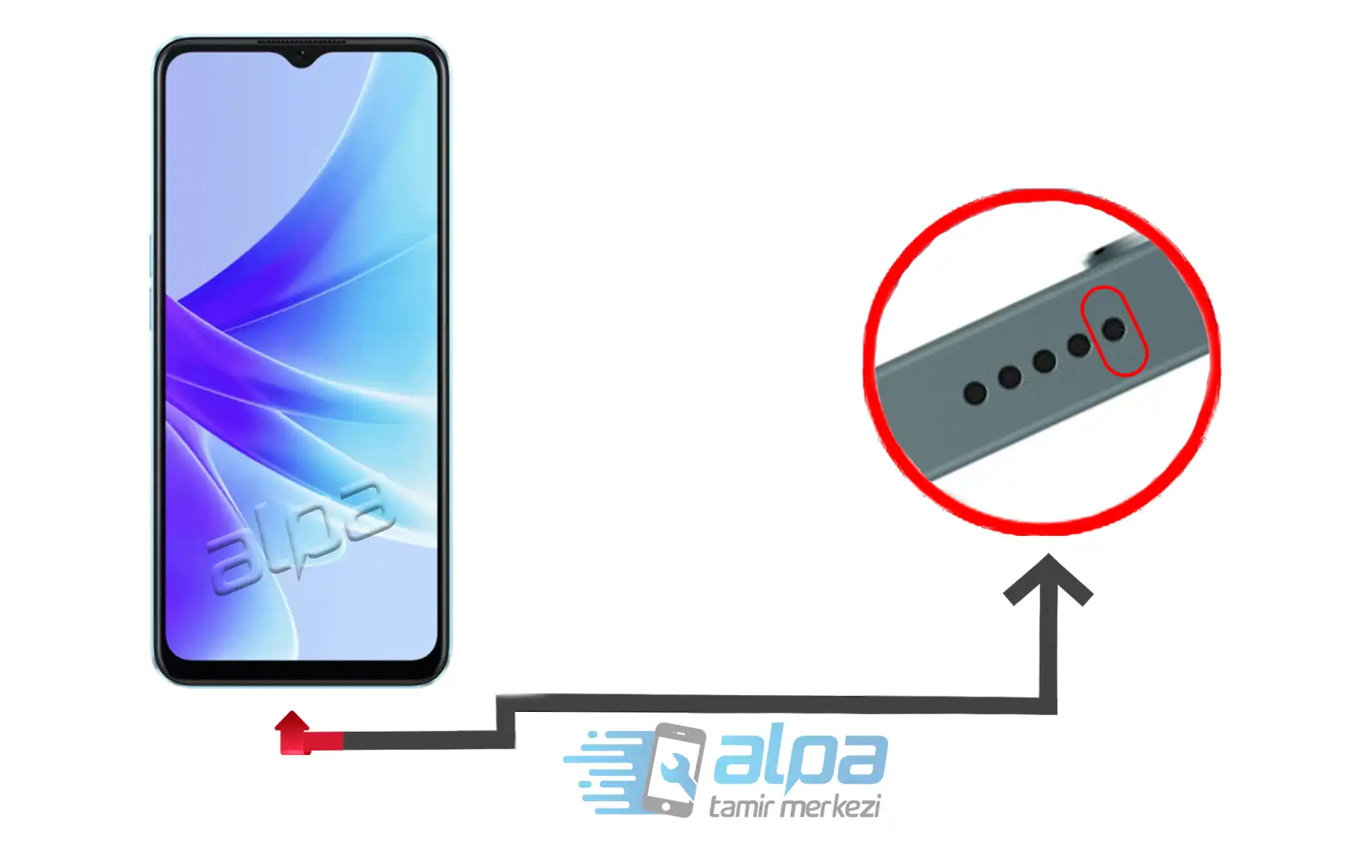 Oppo A77 Mikrofon Değişimi Fiyatı