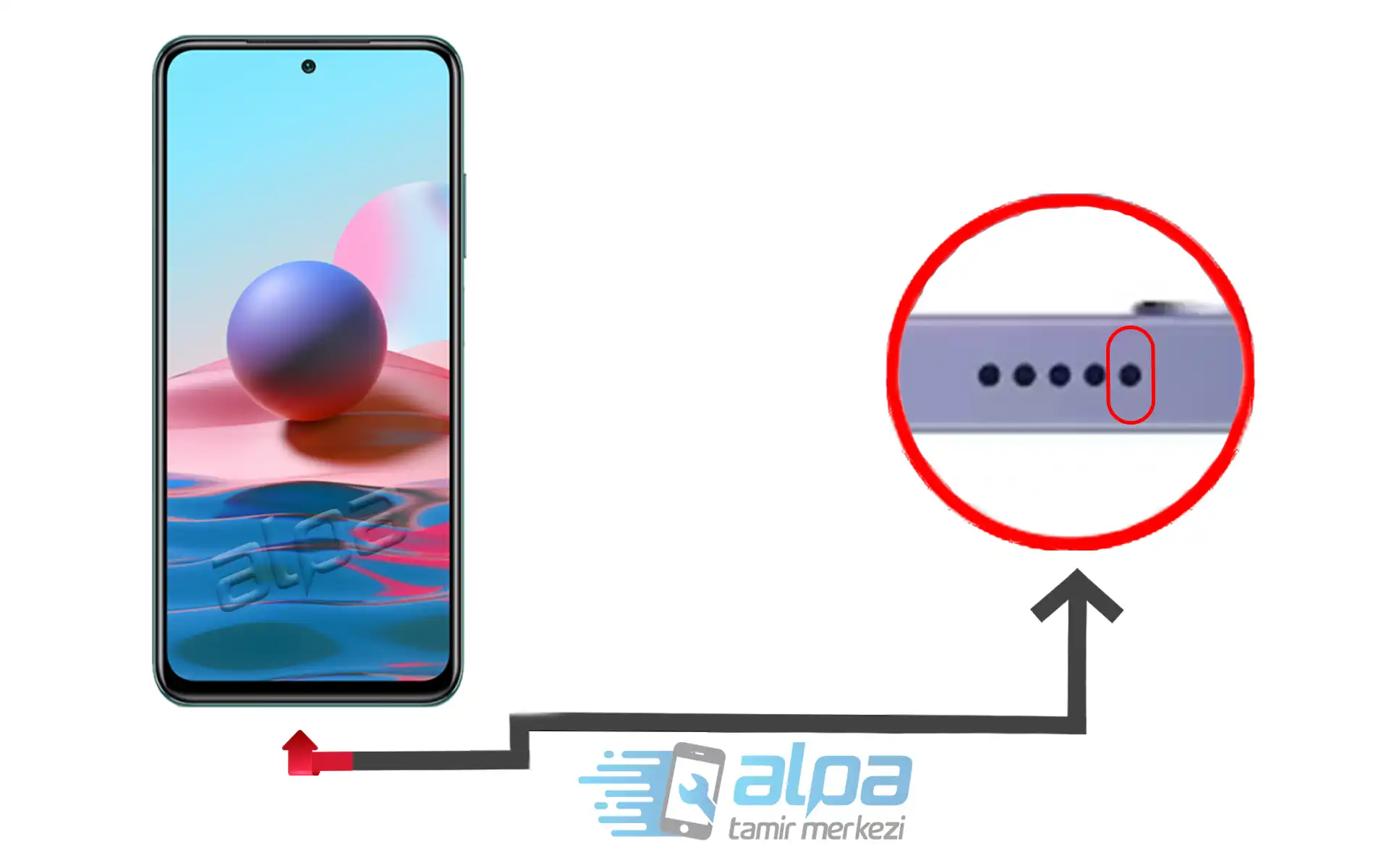 Redmi Note 10 Mikrofon Değişimi Fiyatı