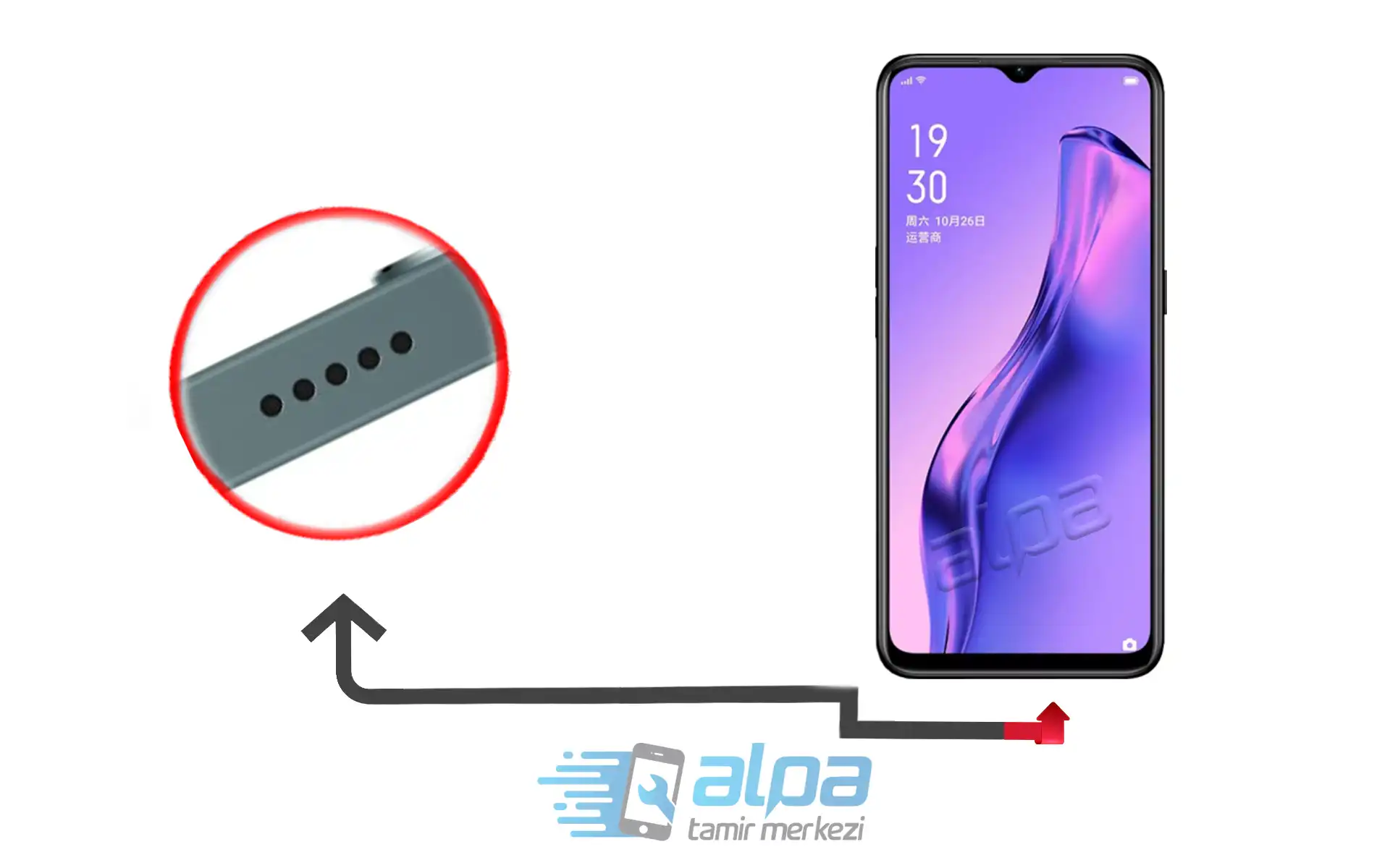 Oppo A8 Hoparlör Değişimi Fiyatı