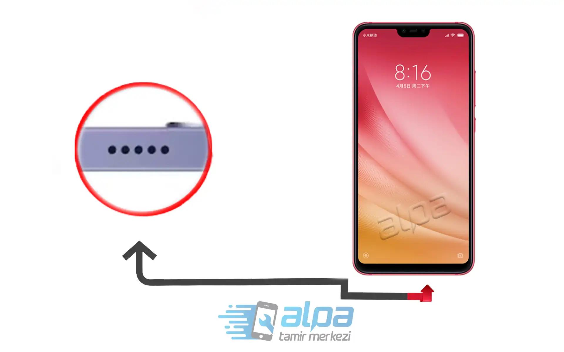 Xiaomi Mi 8 Lite Hoparlör Değişimi Fiyatı