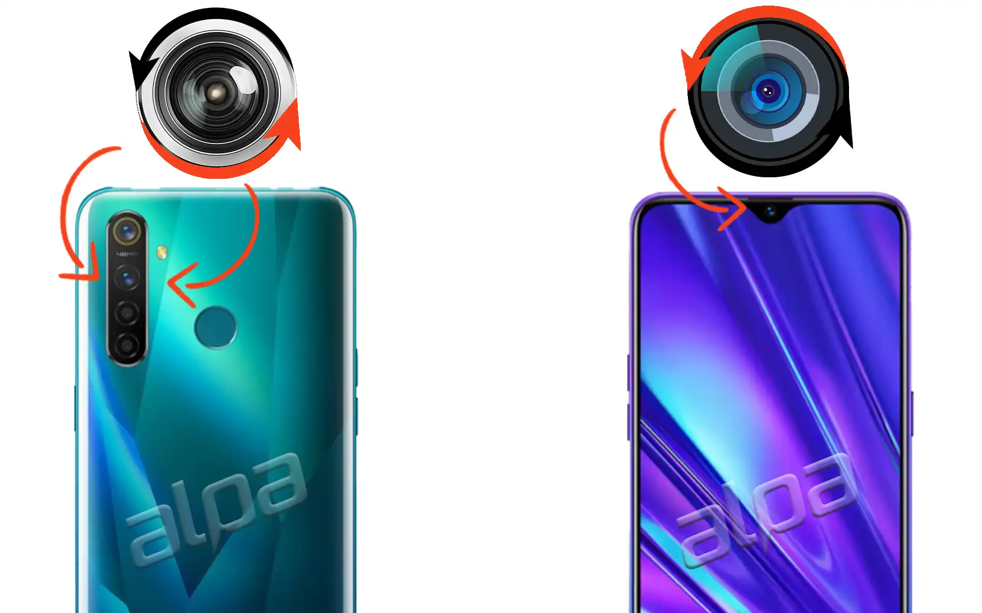 Realme 5 Pro Ön, Arka Kamera Değişimi Fiyatı