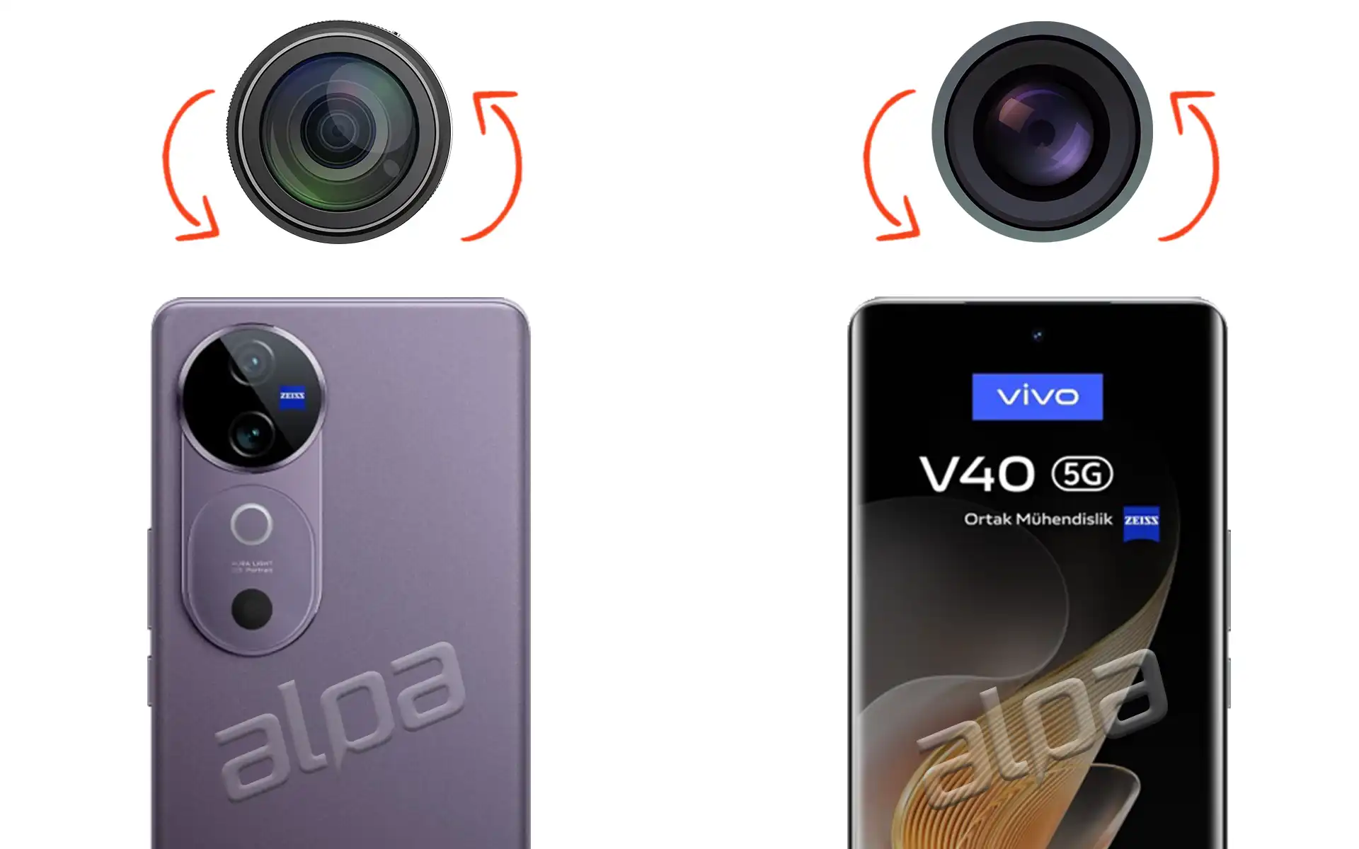 Vivo V40 Ön, Arka Kamera Değişimi Fiyatı