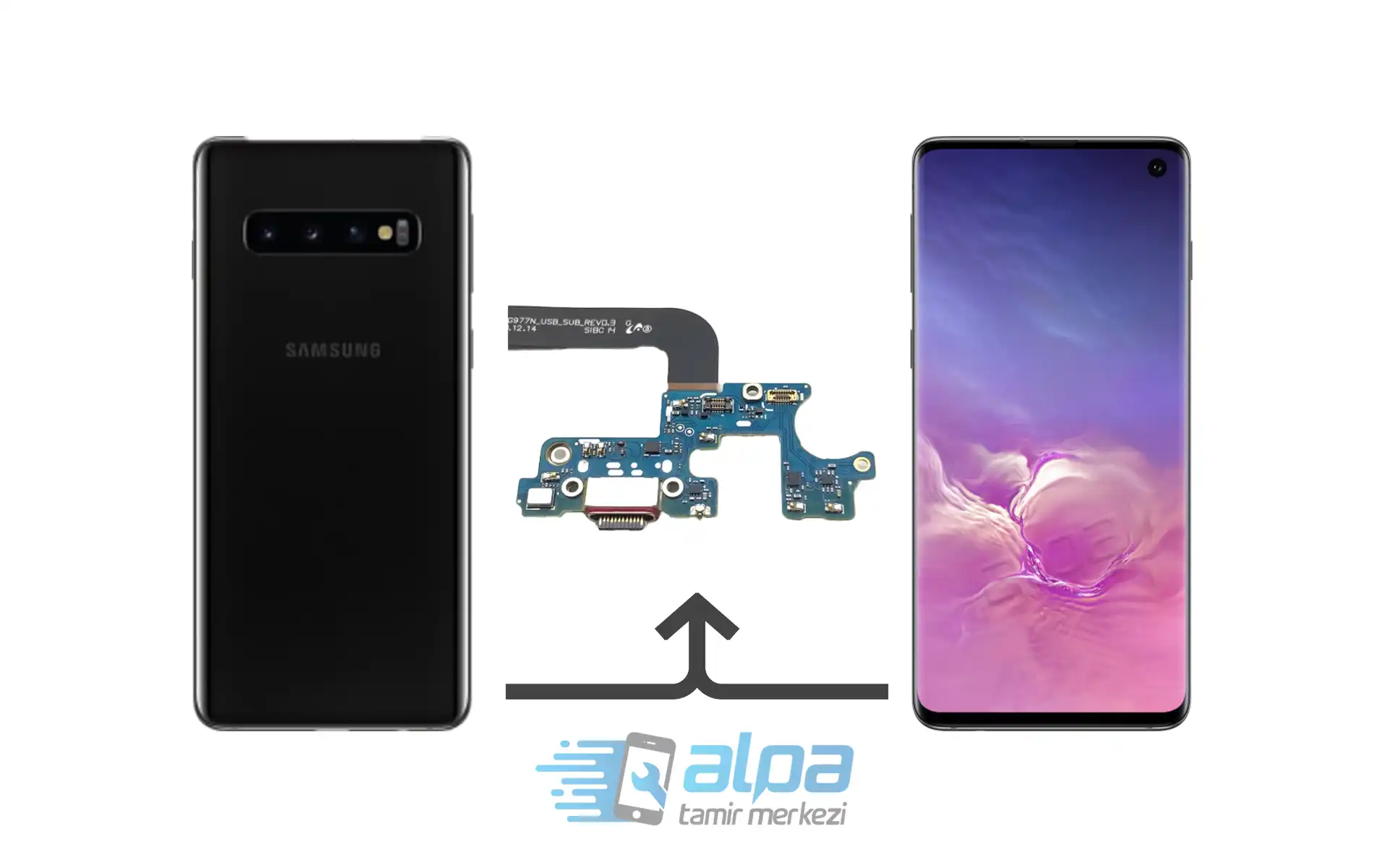 Samsung Galaxy S10 Şarj Soketi Değişimi Fiyatı