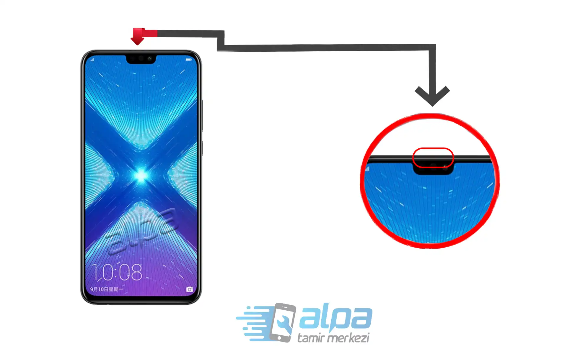 Honor 8X Ahize Değişimi Fiyatı