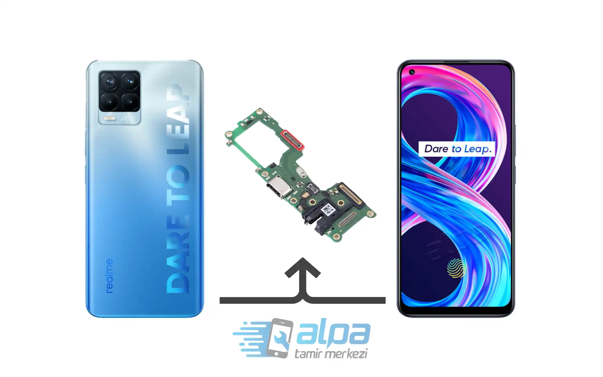 Realme 8 Pro Şarj Soketi Değişimi Fiyatı